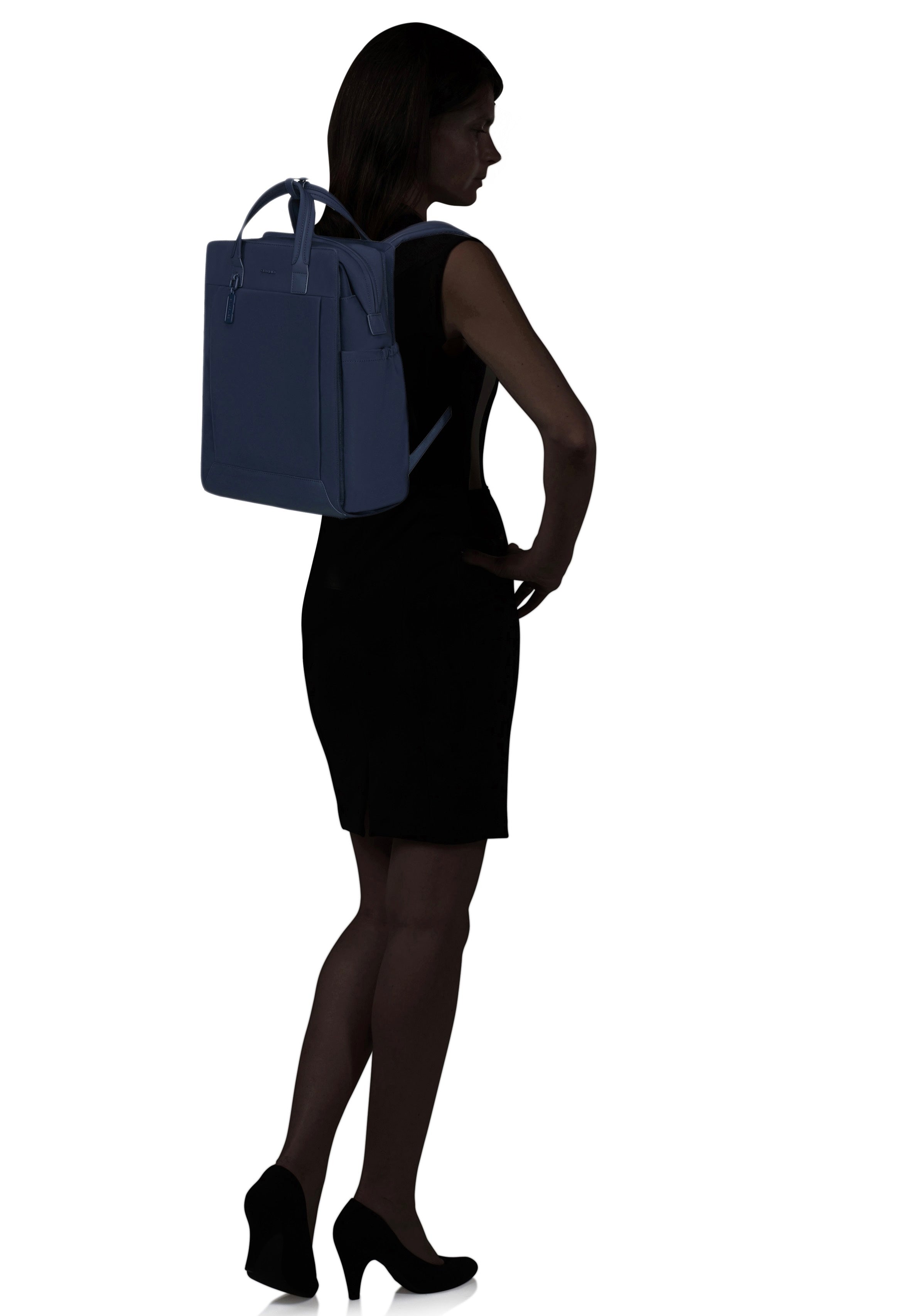 Samsonite Laptop Backpack 14.1" Navy Blue Rucksack