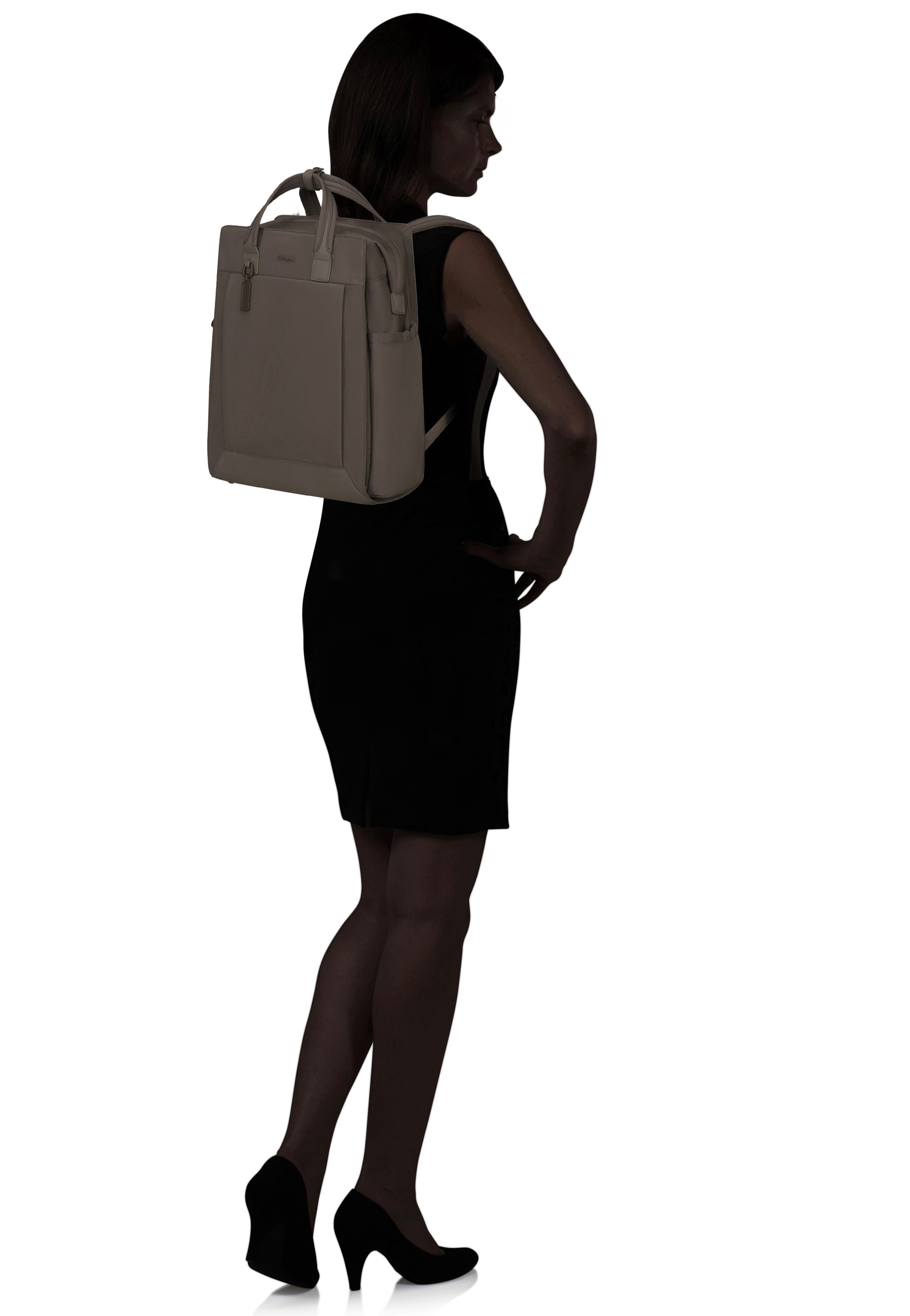 Samsonite Laptop Backpack 14.1" Dark Taupe Rucksack