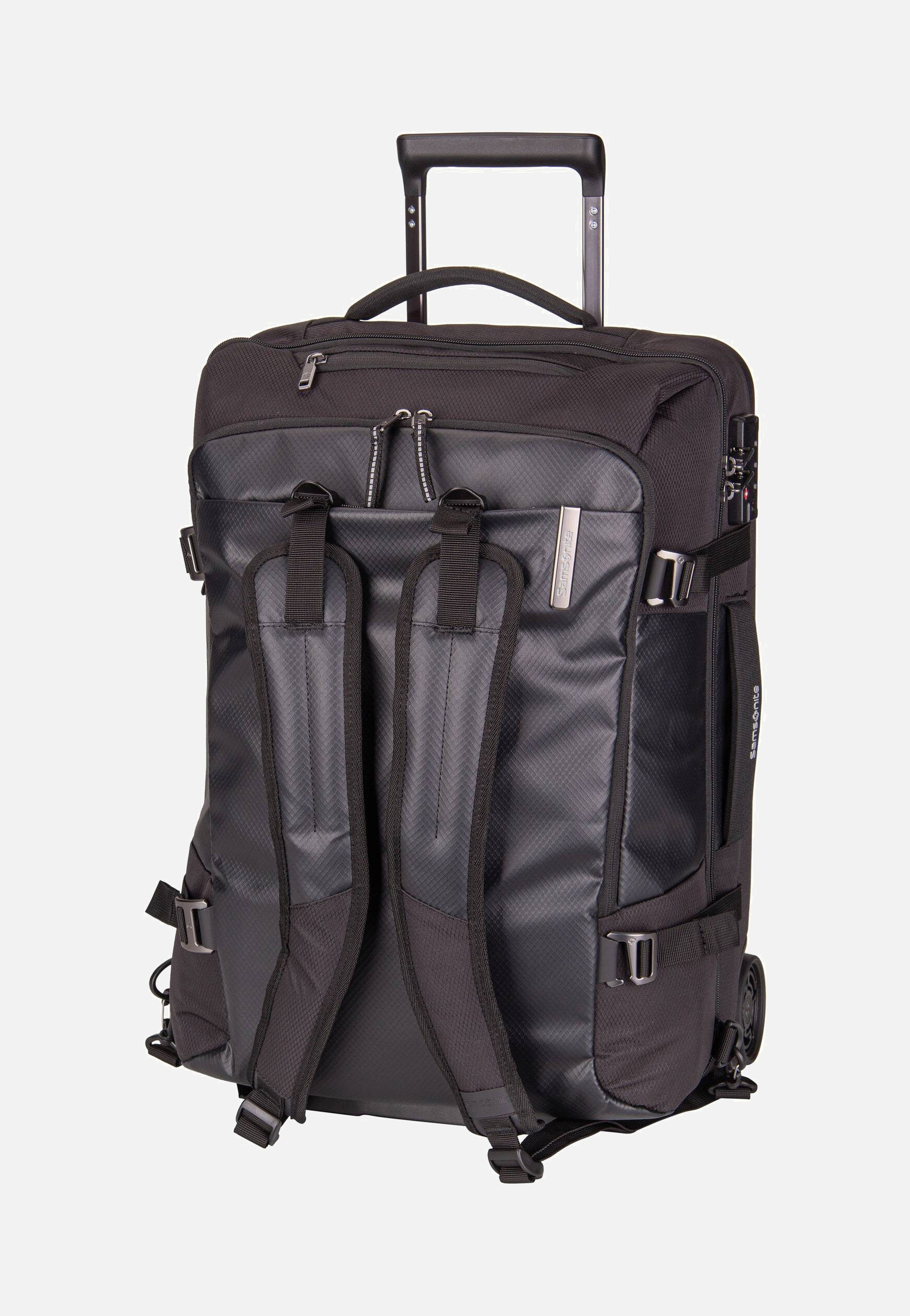 Samsonite Armox Duffle 55 Black Backpack Trolley