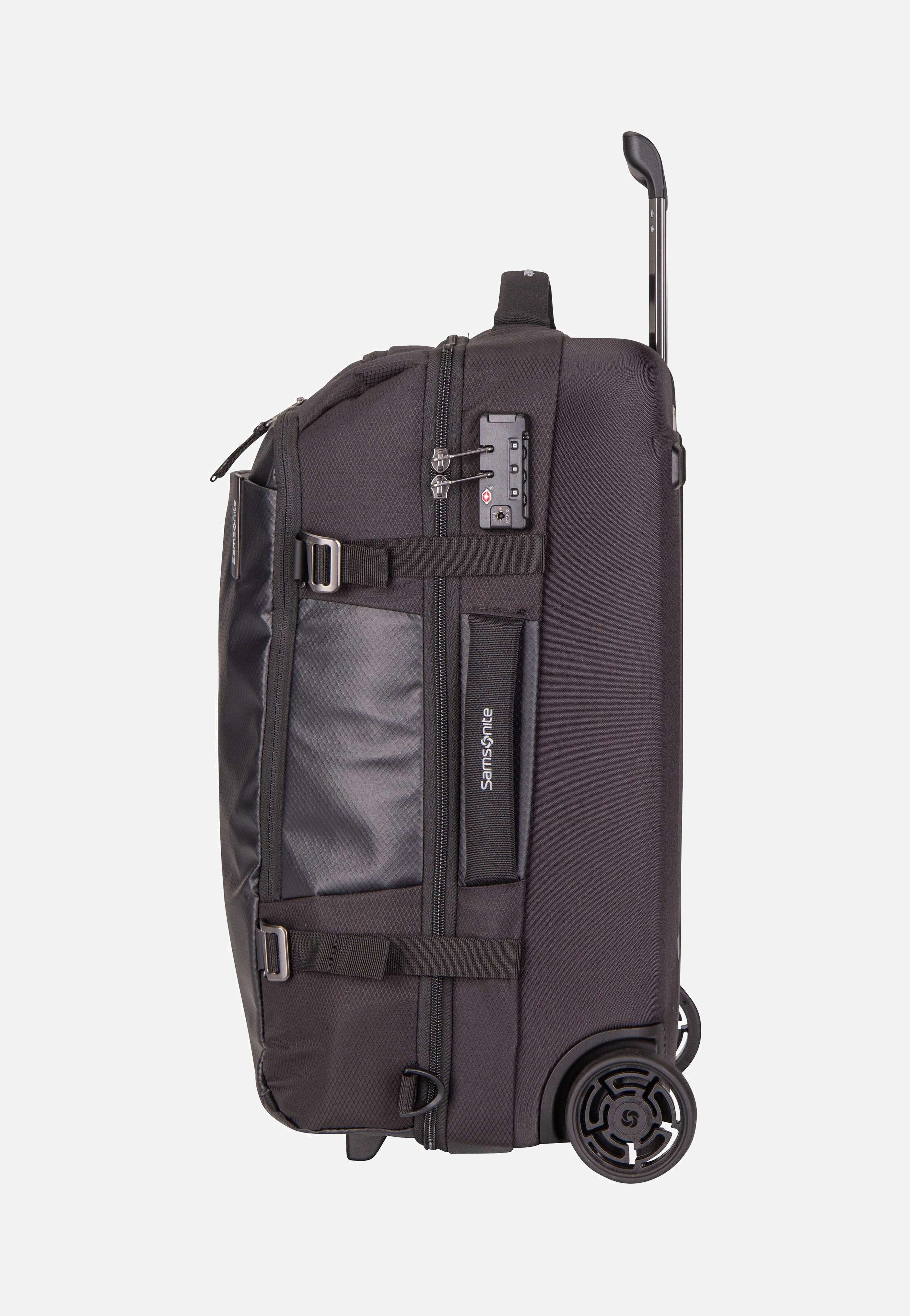 Samsonite Armox Duffle 55 Black Backpack Trolley