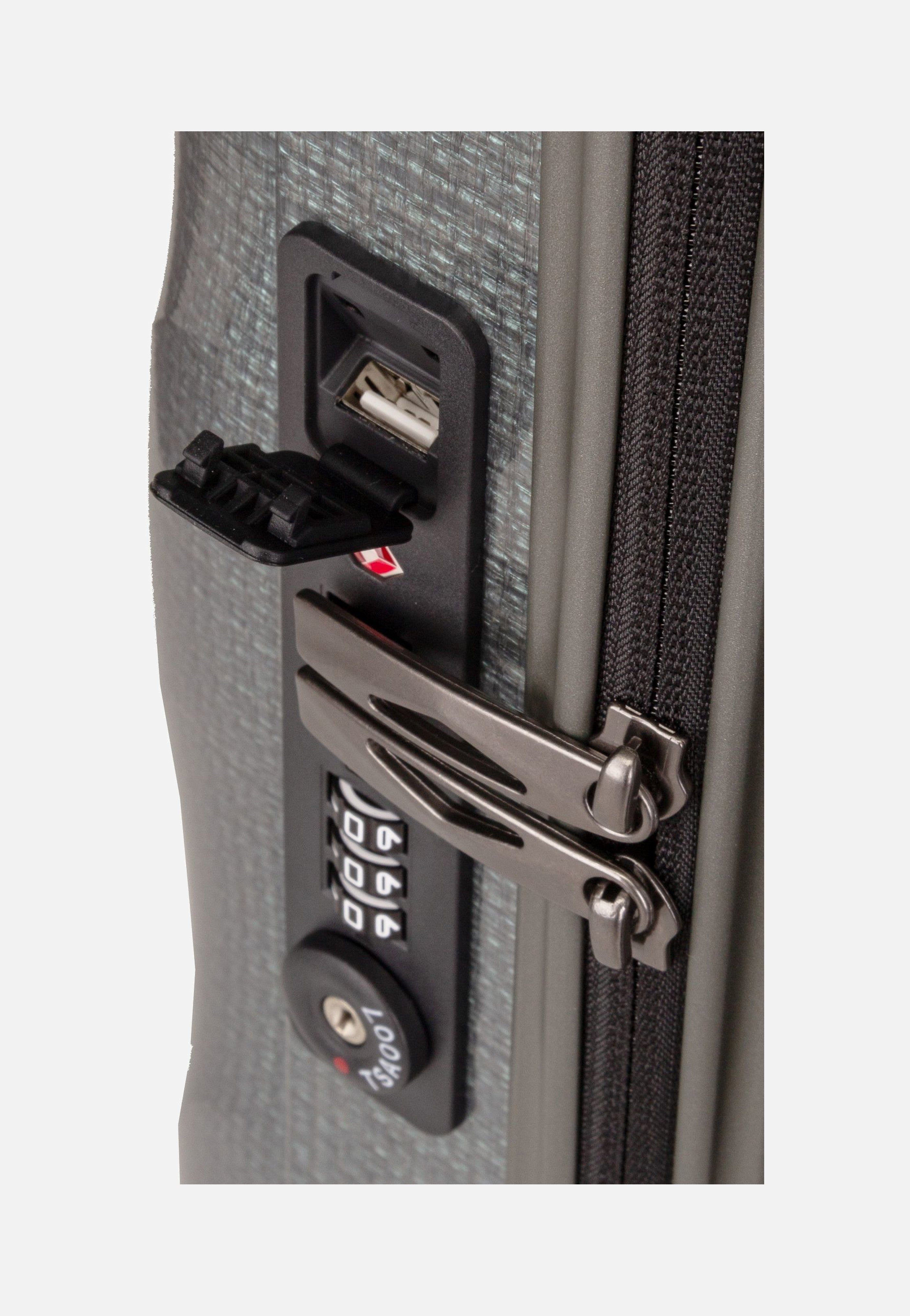 Samsonite C-Lite Spinner 55 Metallic Green Koffer