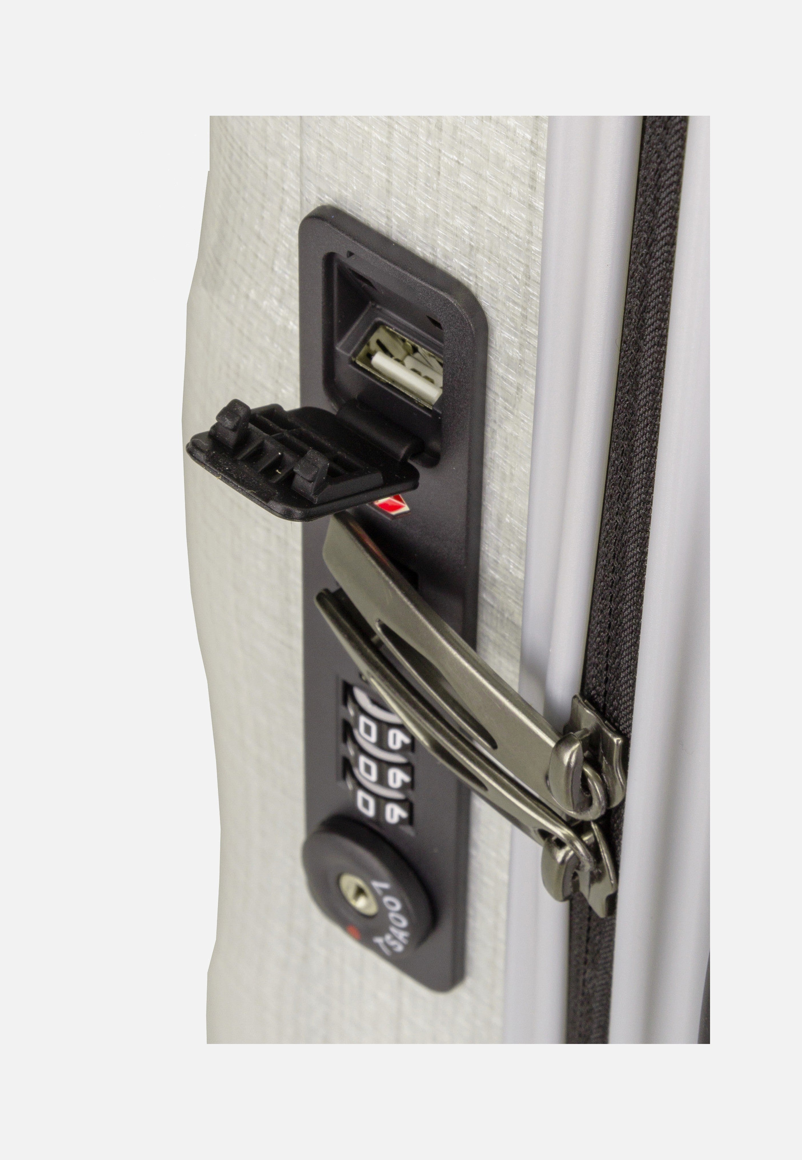 Samsonite C-Lite Spinner 55 Off White Koffer