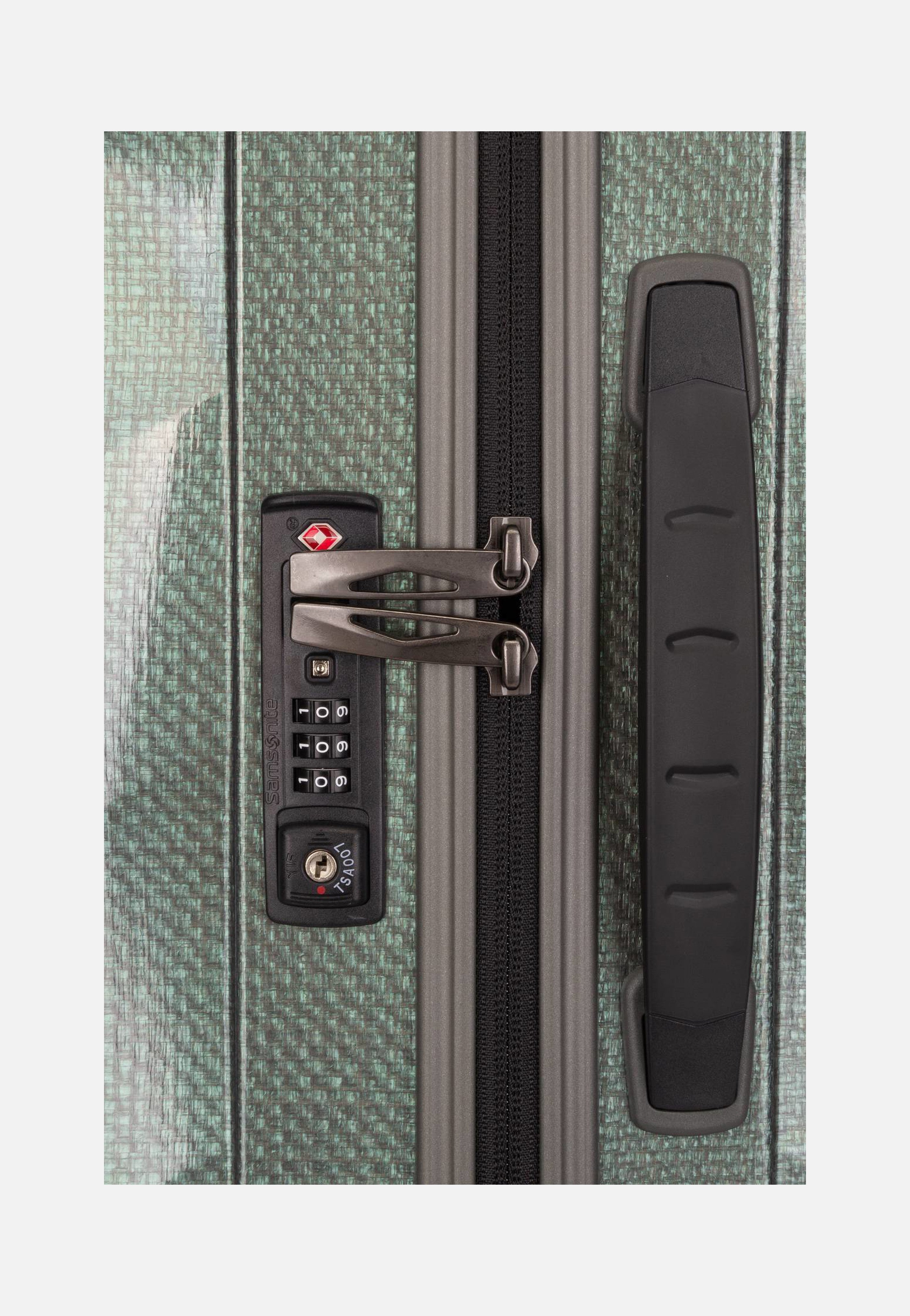Samsonite C-Lite Spinner 69 Metallic Green Koffer