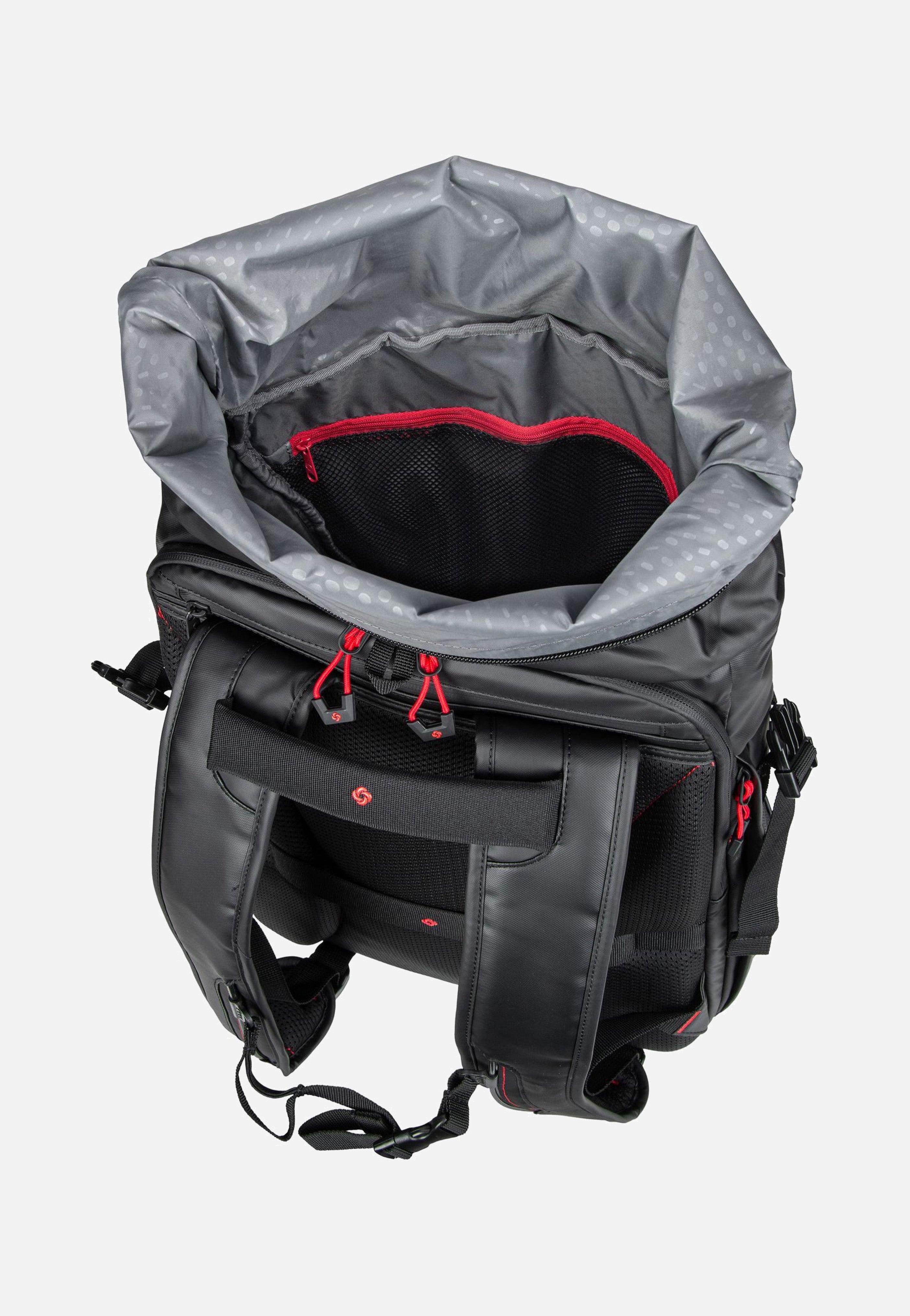 Samsonite Ecodiver Rolltop L Black Rolltop Rucksack
