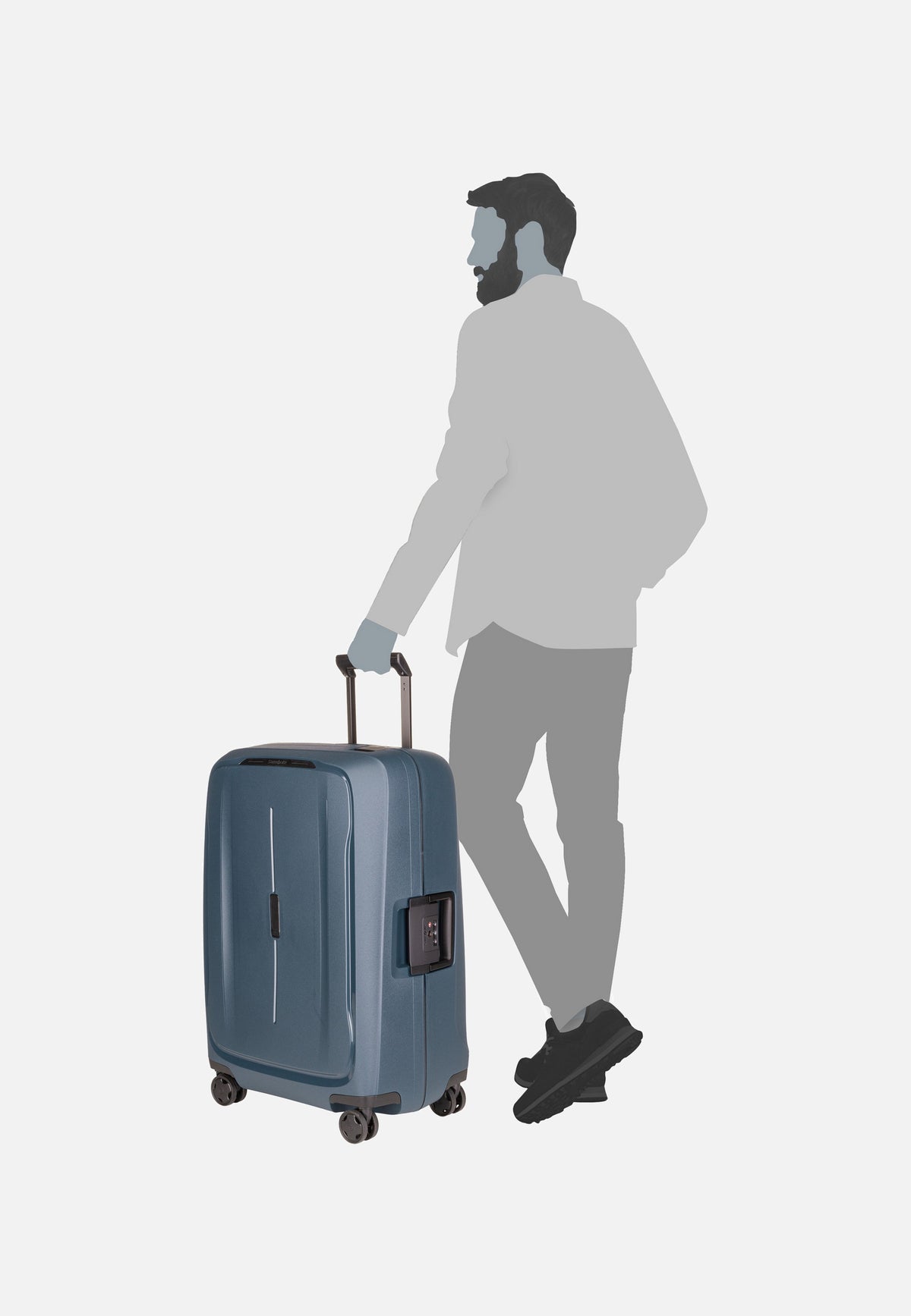 Samsonite Essens Spinner 69 Midnight Blue Koffer