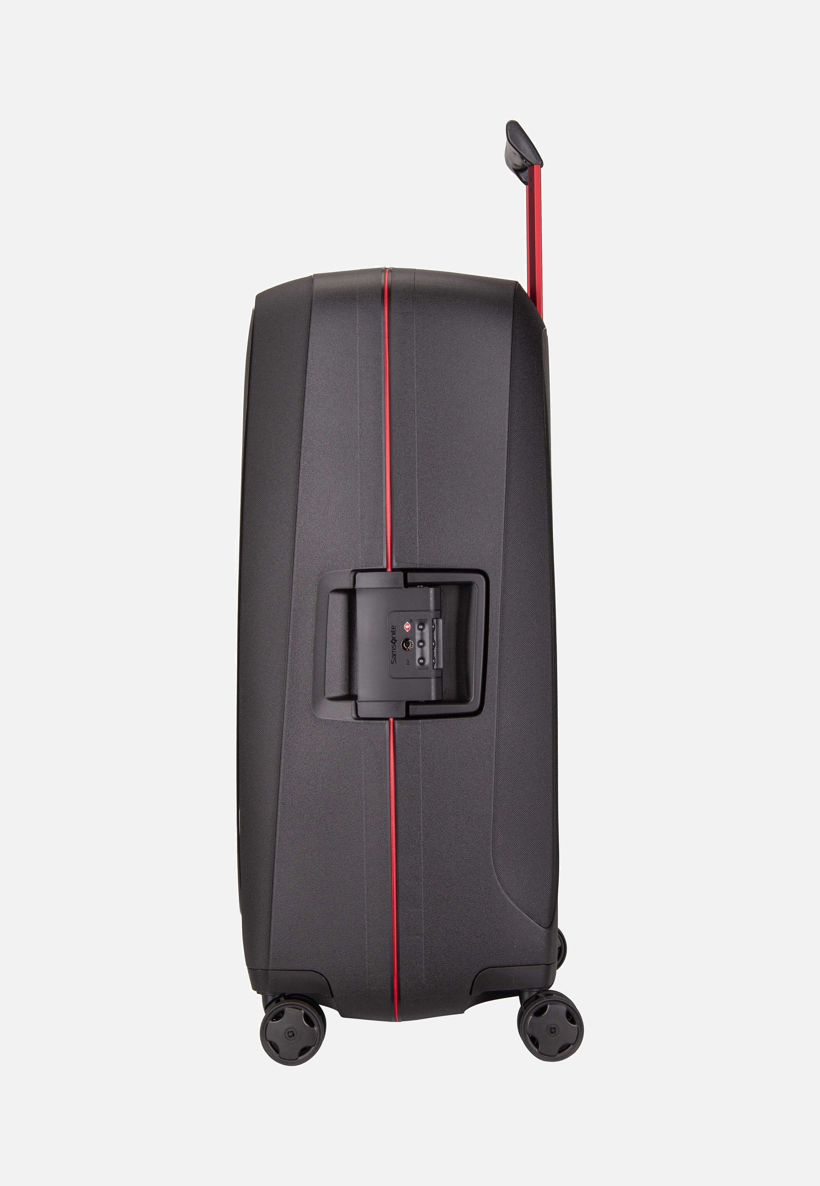 Samsonite Essens Spinner 75 Charcoal/Red Koffer