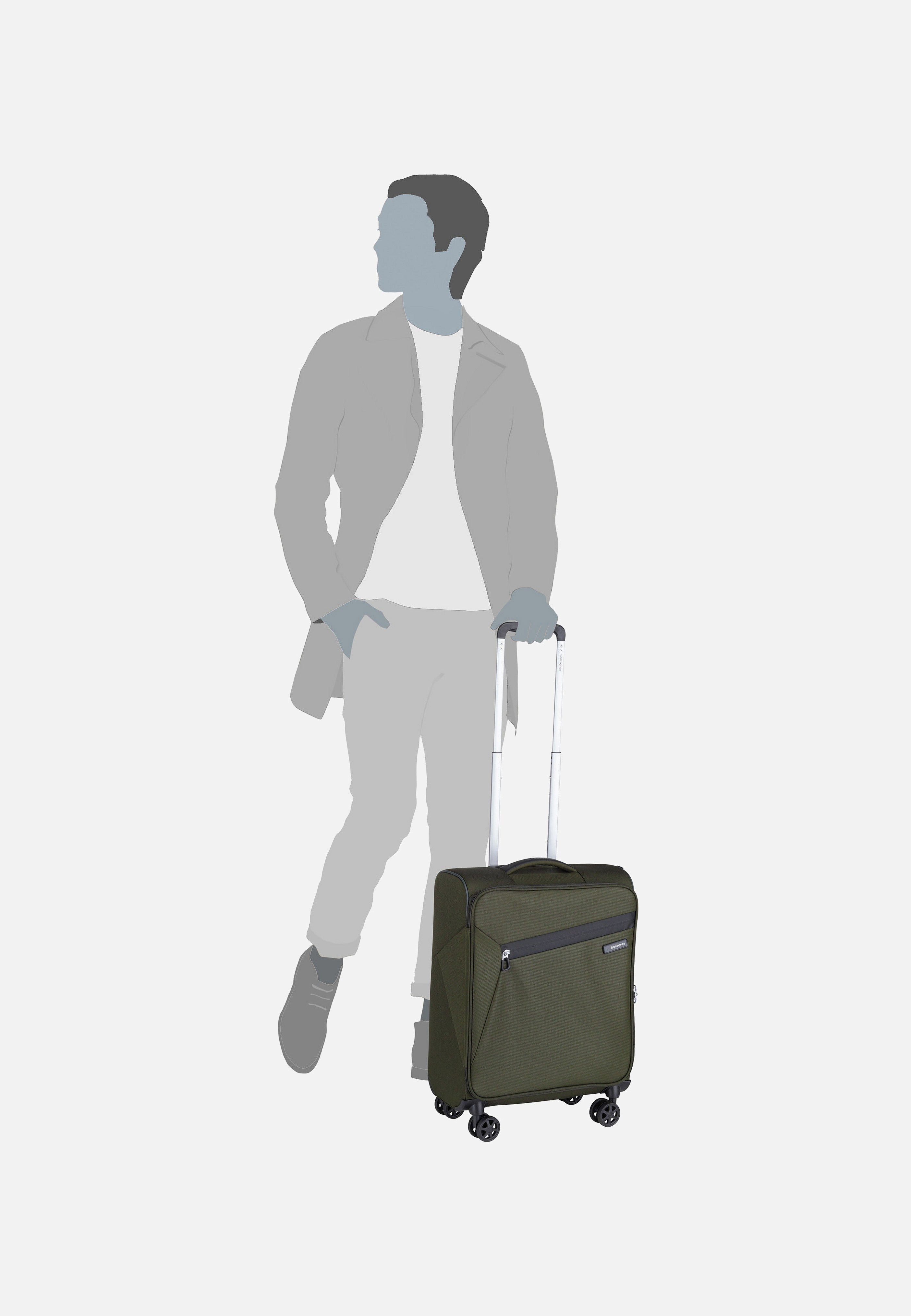 Samsonite Litebeam Spinner 55/20 Climbing Ivy Koffer
