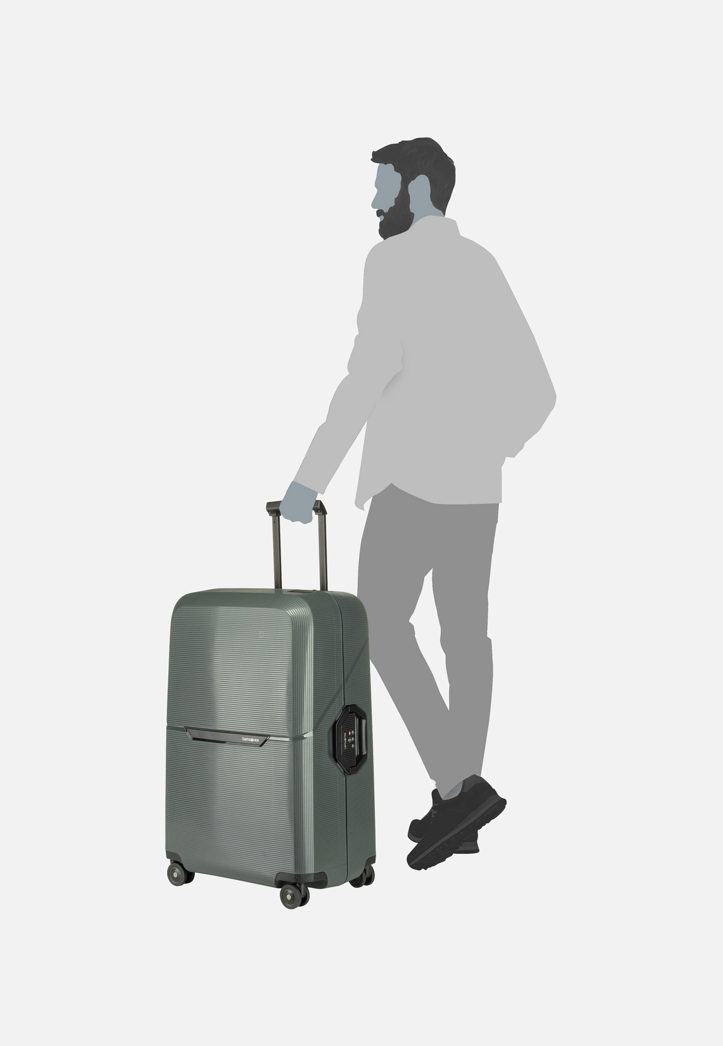 Samsonite Magnum Eco Spinner 75/28 Forest Green Koffer