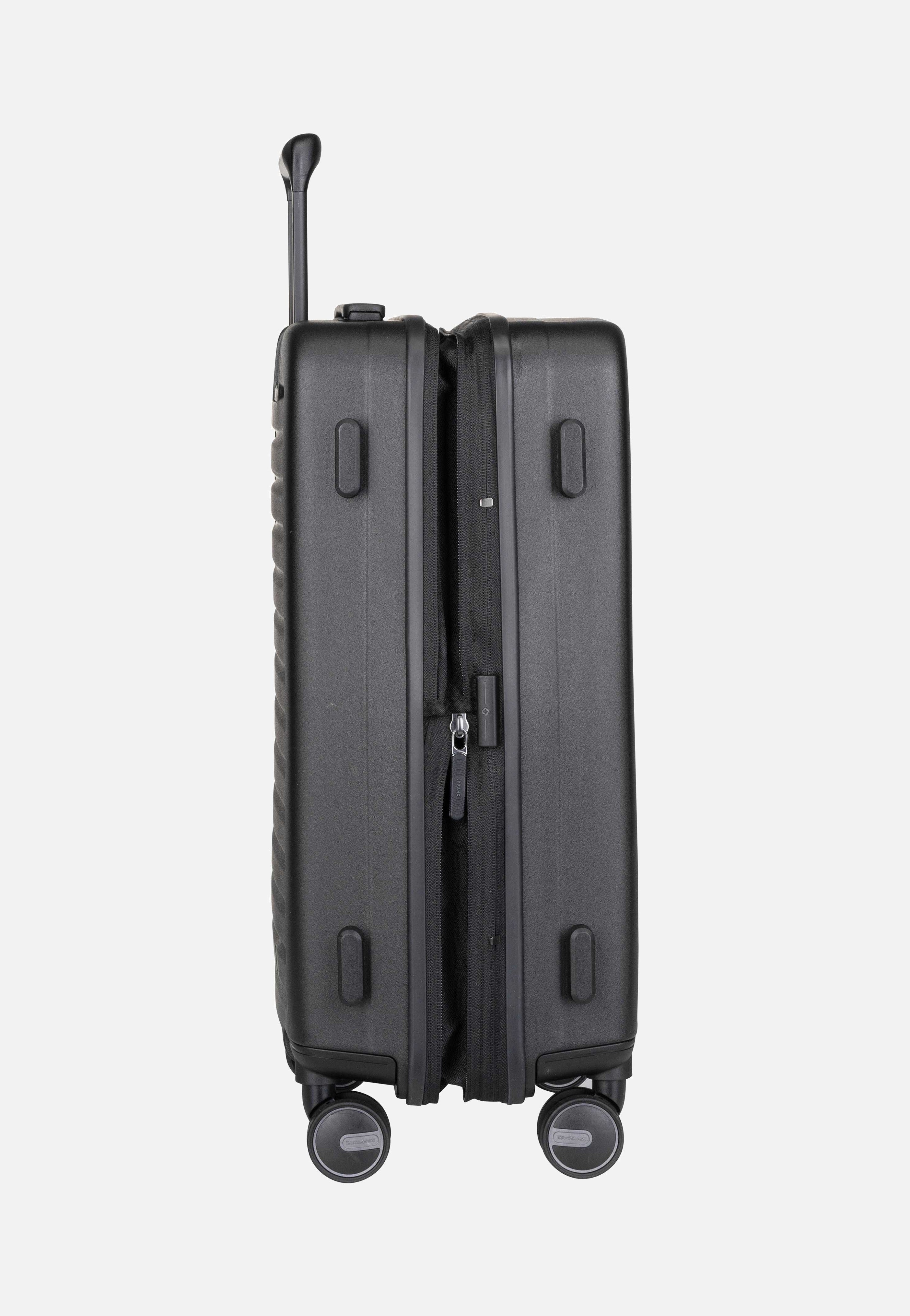 Samsonite RestackD Spinner 55 EXP Black Koffer