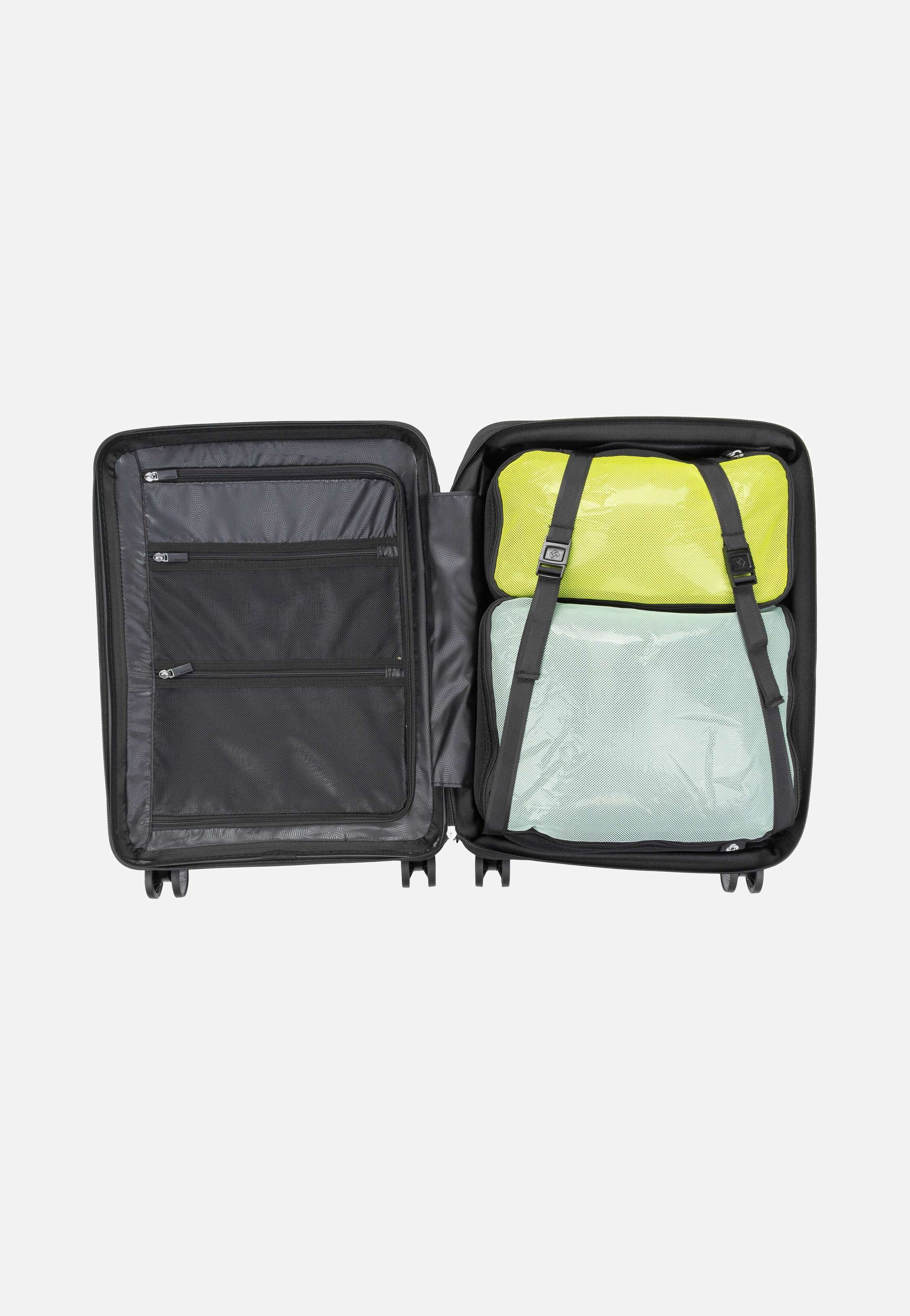 Samsonite RestackD Spinner 55 EXP Black Koffer