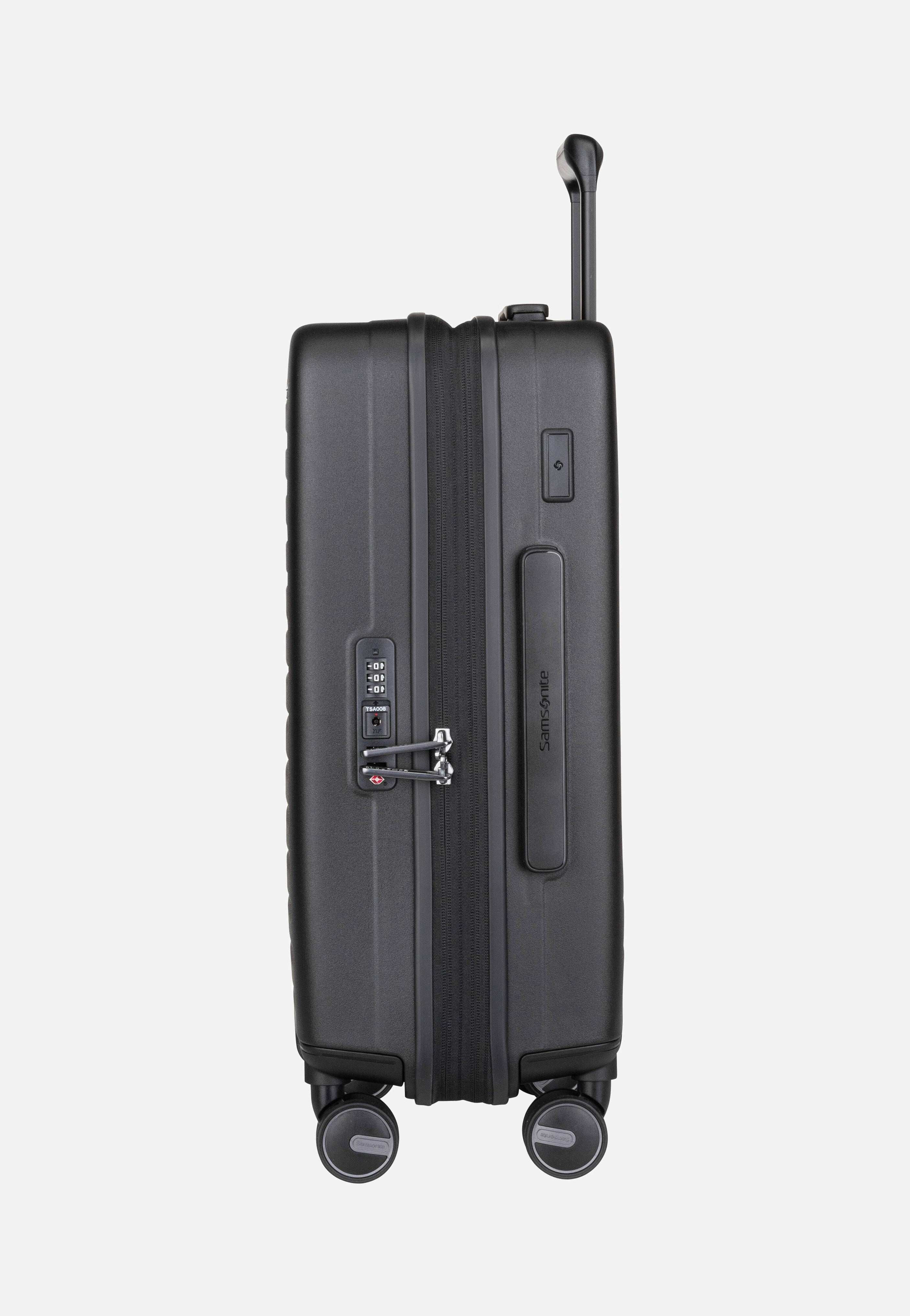 Samsonite RestackD Spinner 55 EXP Black Koffer