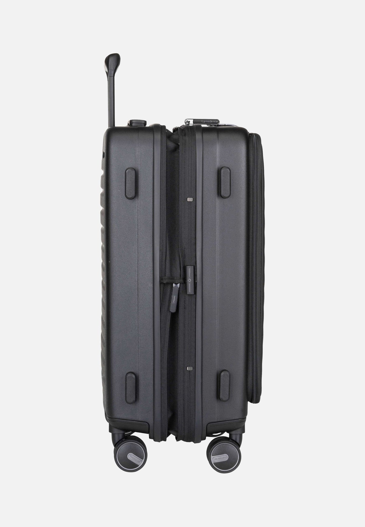 Samsonite RestackD Spinner 55 EXP Easy Access Black Koffer