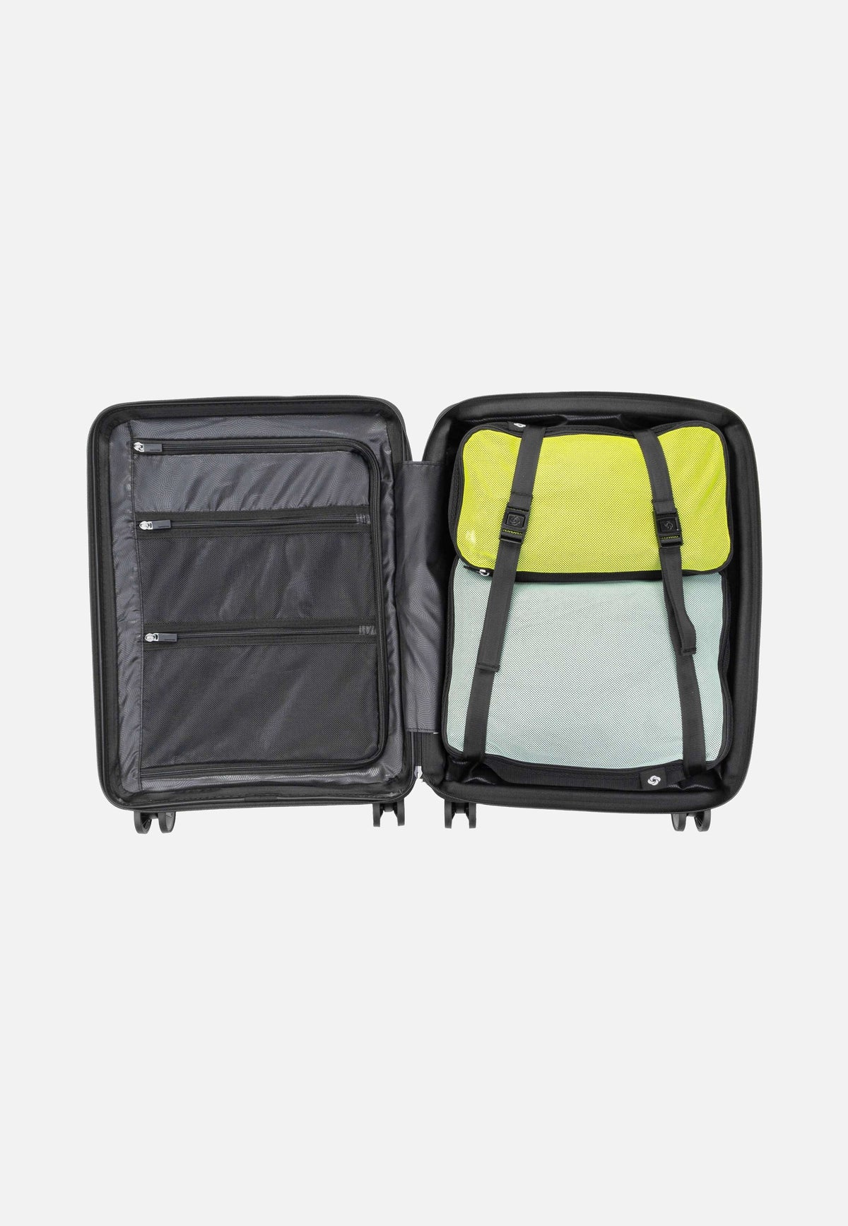 Samsonite RestackD Spinner 55 EXP Easy Access Black Koffer
