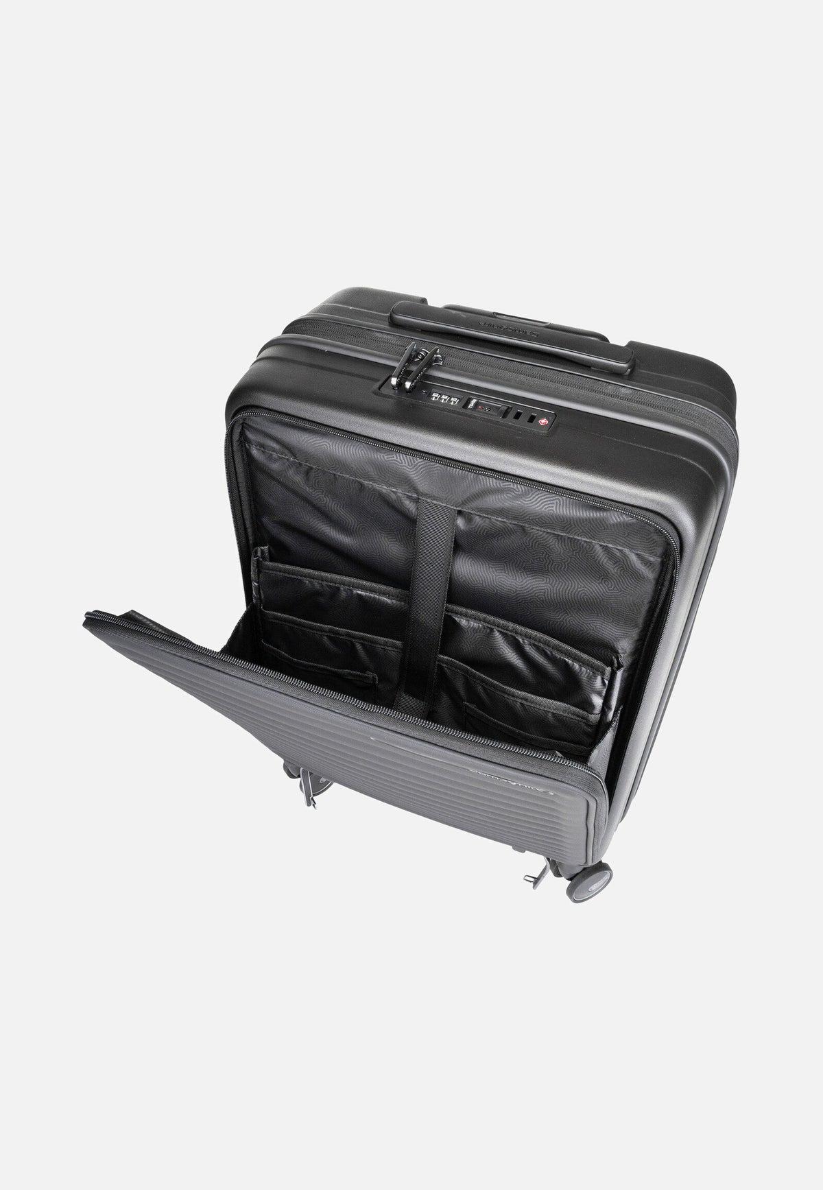 Samsonite RestackD Spinner 55 EXP Easy Access Black Koffer