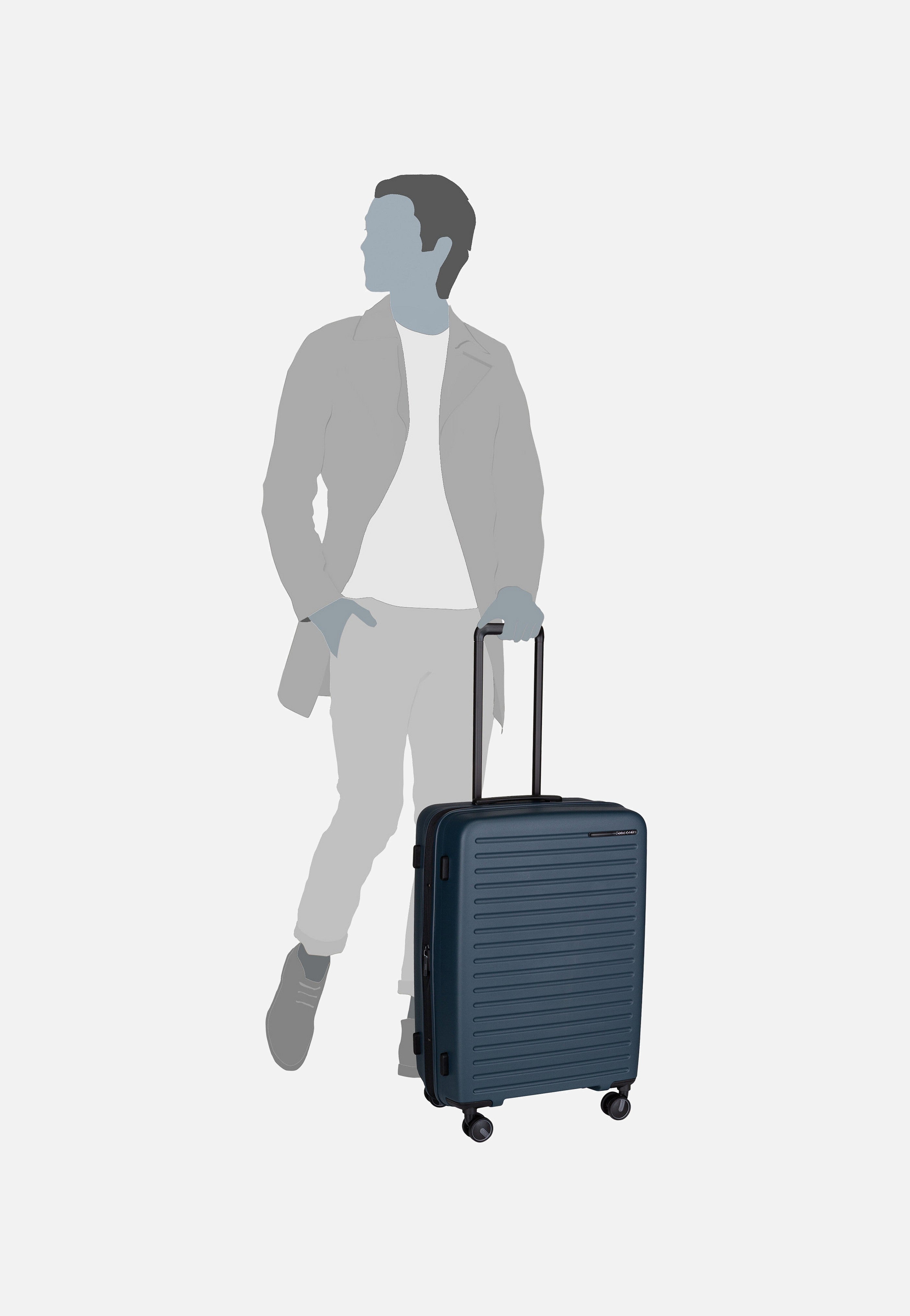 Samsonite RestackD Spinner 68 EXP Midnight Koffer