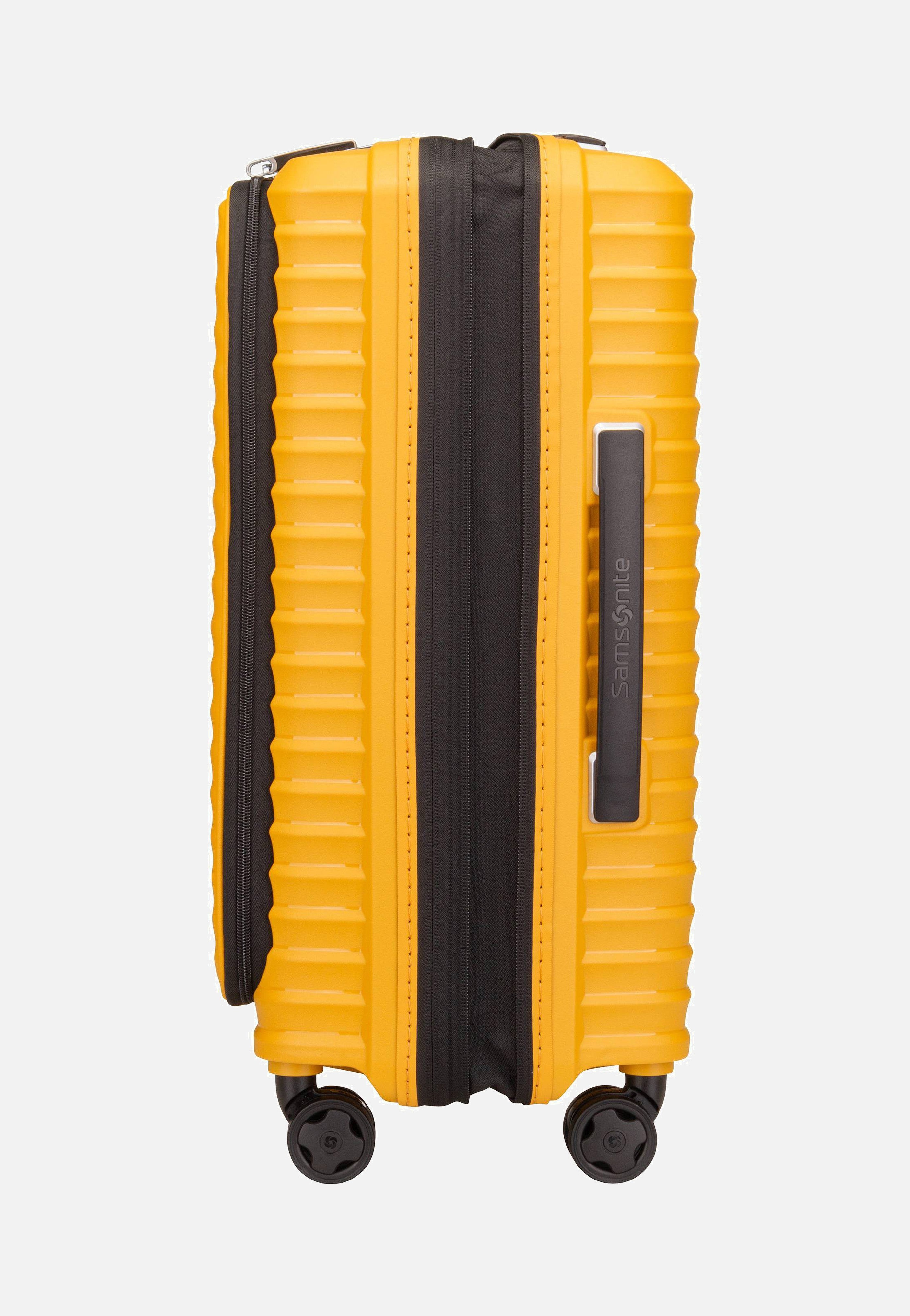 Samsonite Upscape Spinner 55 EXP Easy Access Yellow Koffer