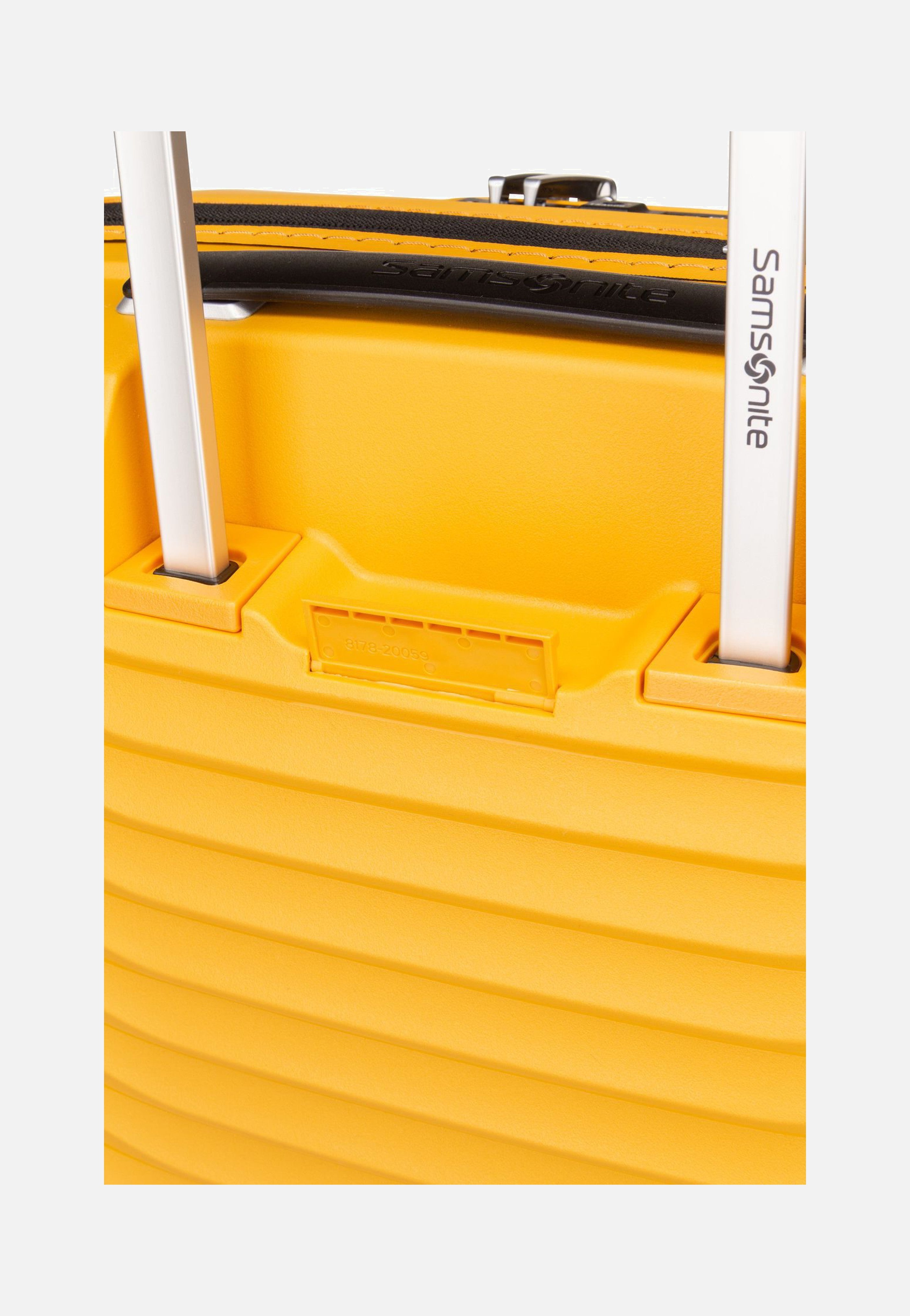 Samsonite Upscape Spinner 55 EXP Easy Access Yellow Koffer
