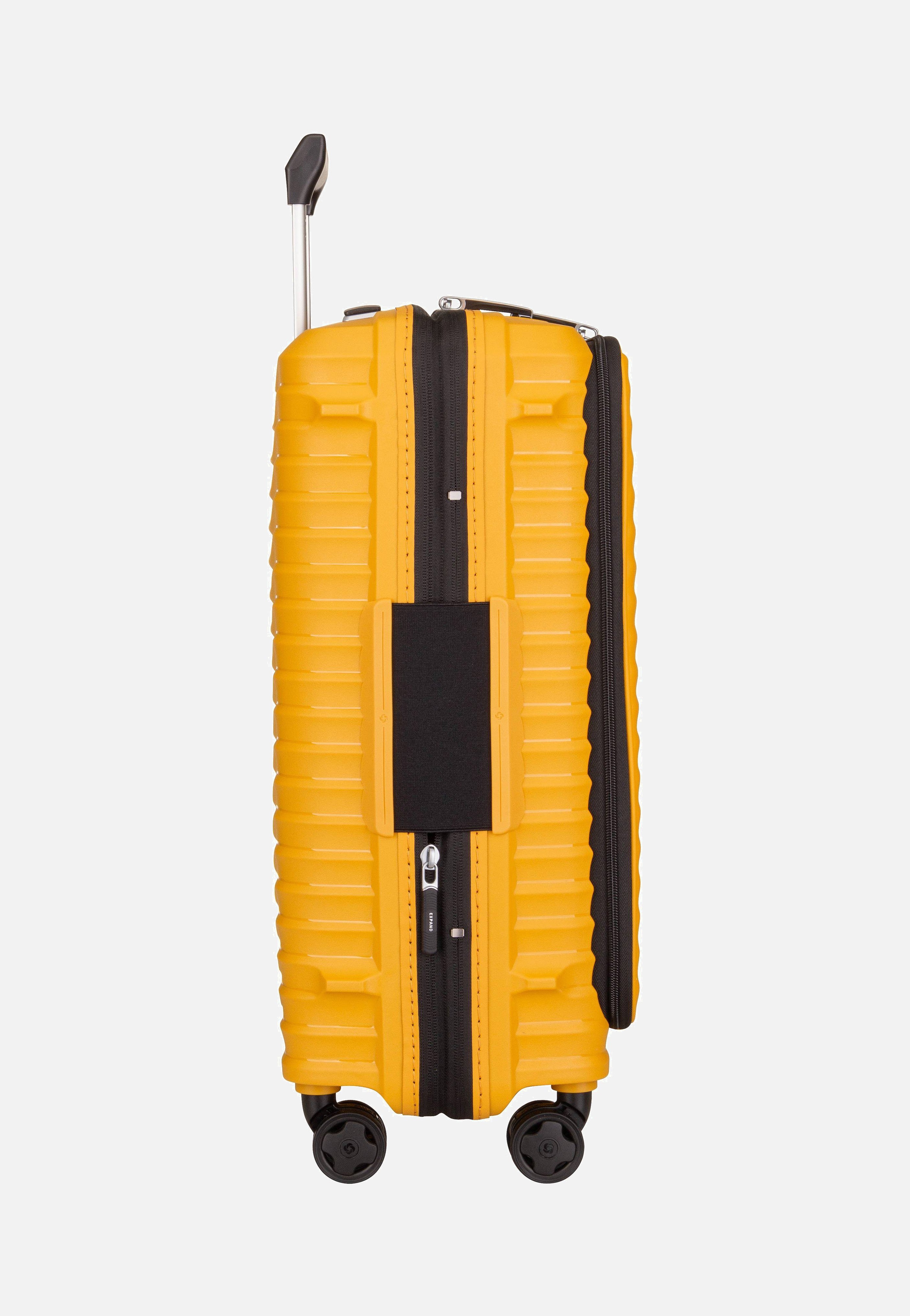 Samsonite Upscape Spinner 55 EXP Easy Access Yellow Koffer