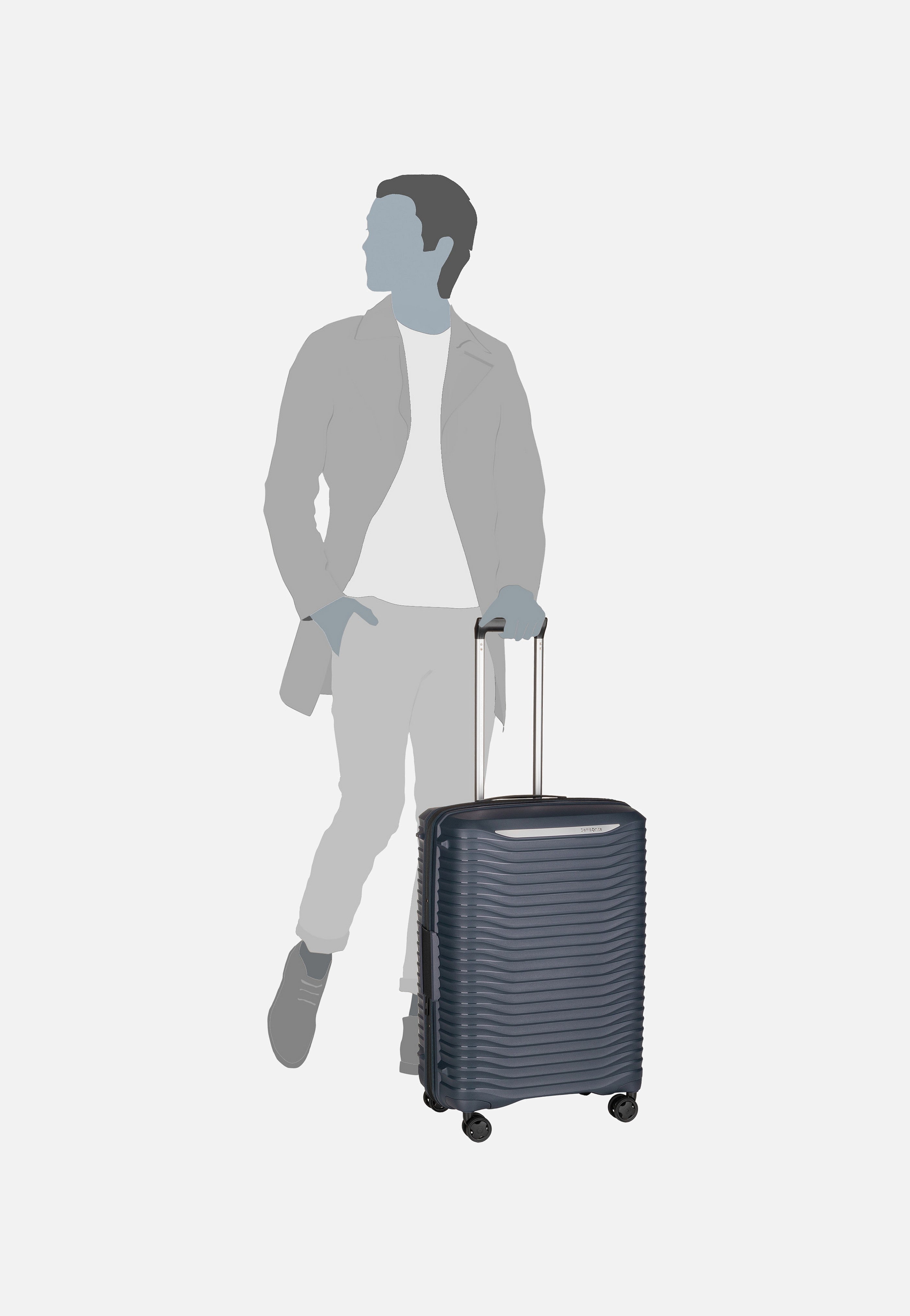 Samsonite Upscape Spinner 68 EXP Blue Nights Koffer