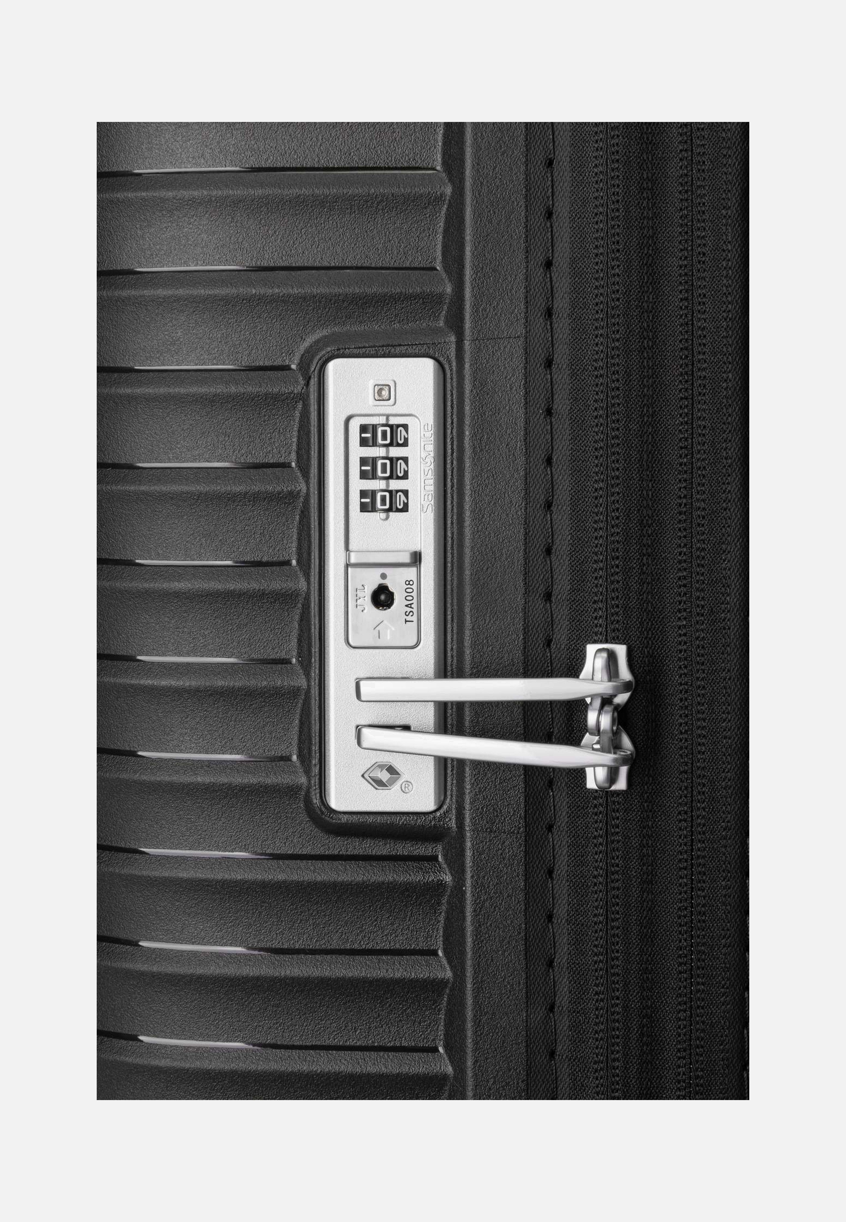Samsonite Upscape Spinner 75 EXP Black Koffer