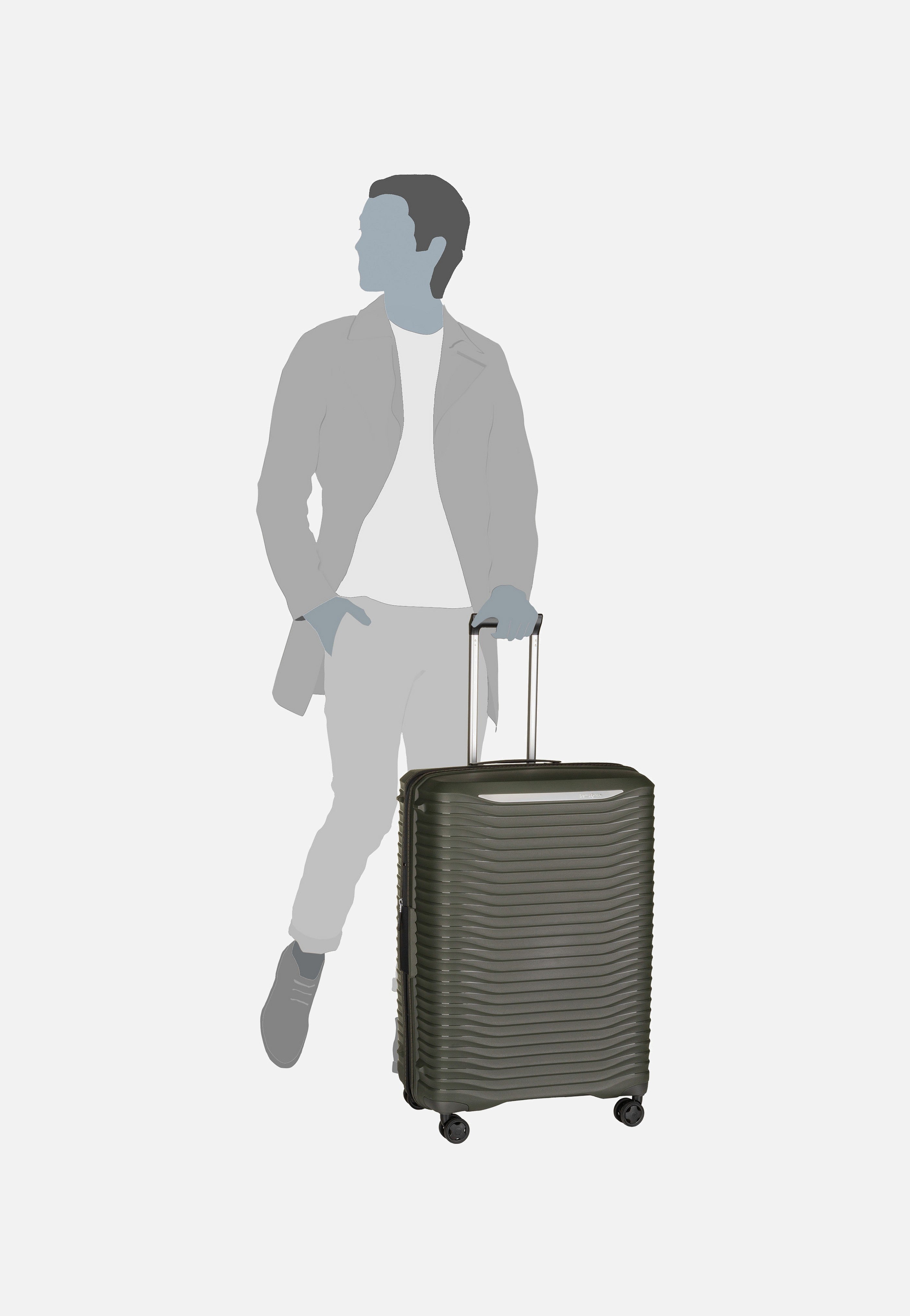 Samsonite Upscape Spinner 75 EXP Climbing Ivy Koffer