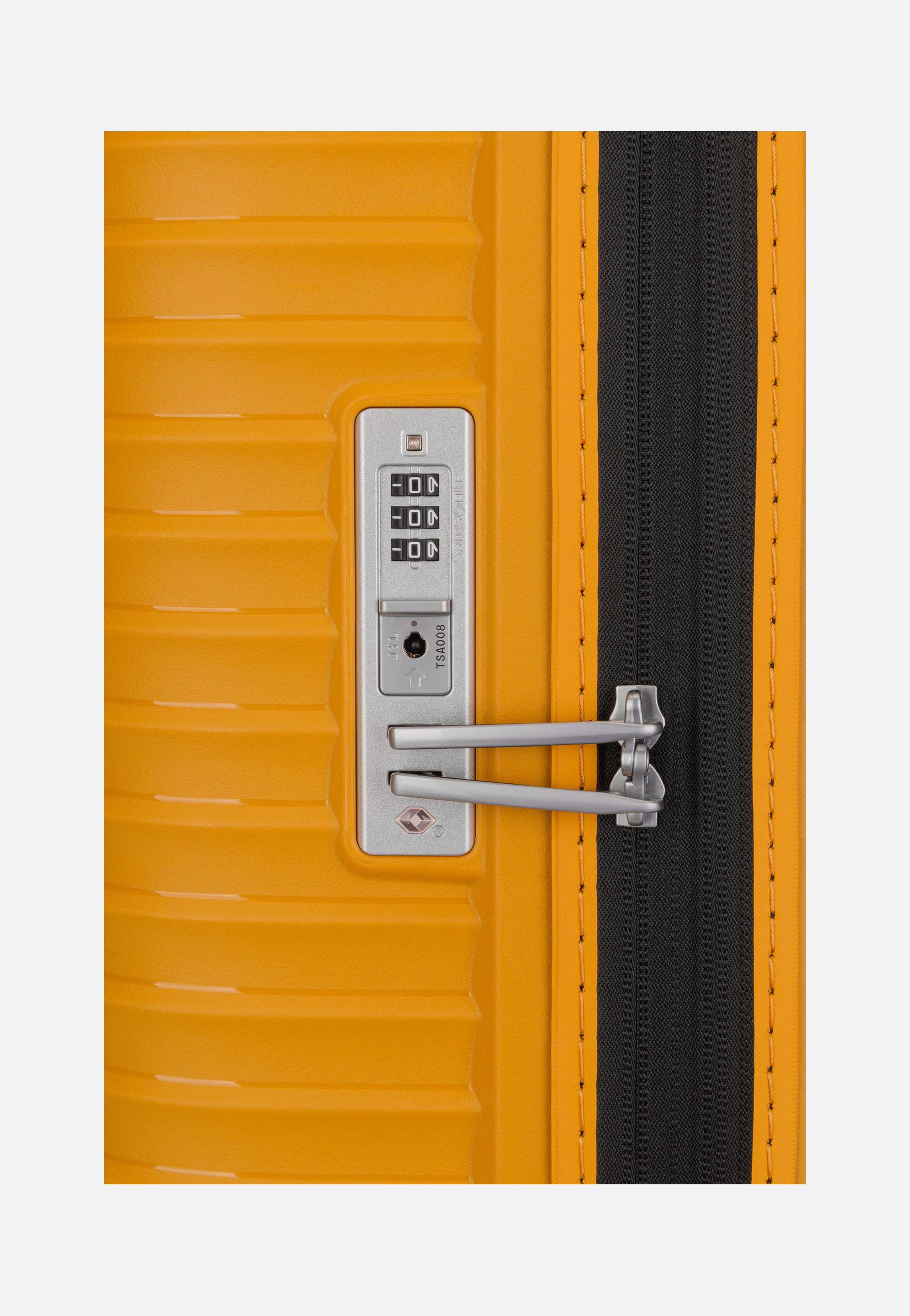 Samsonite Upscape Spinner 75 EXP Yellow Koffer