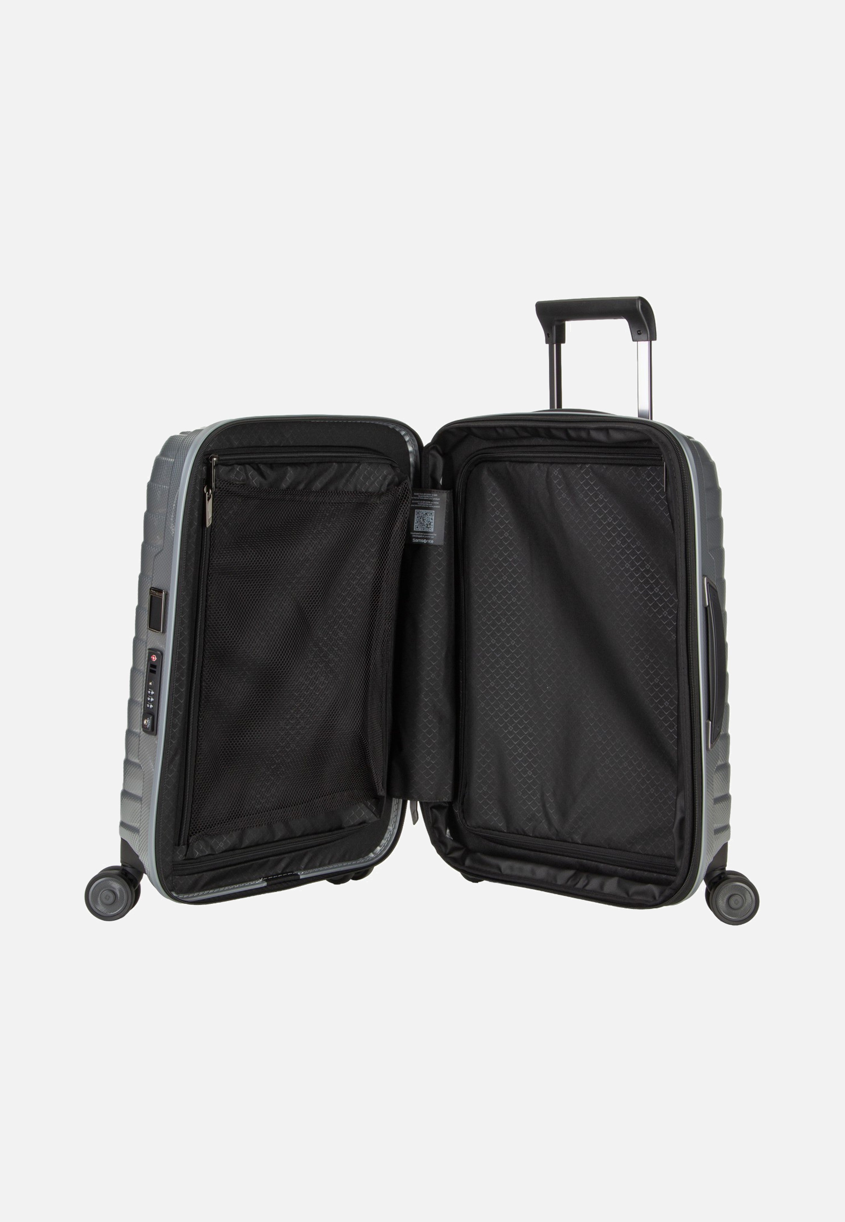 Samsonite Proxis Spinner 55/20 Exp Silver Koffer