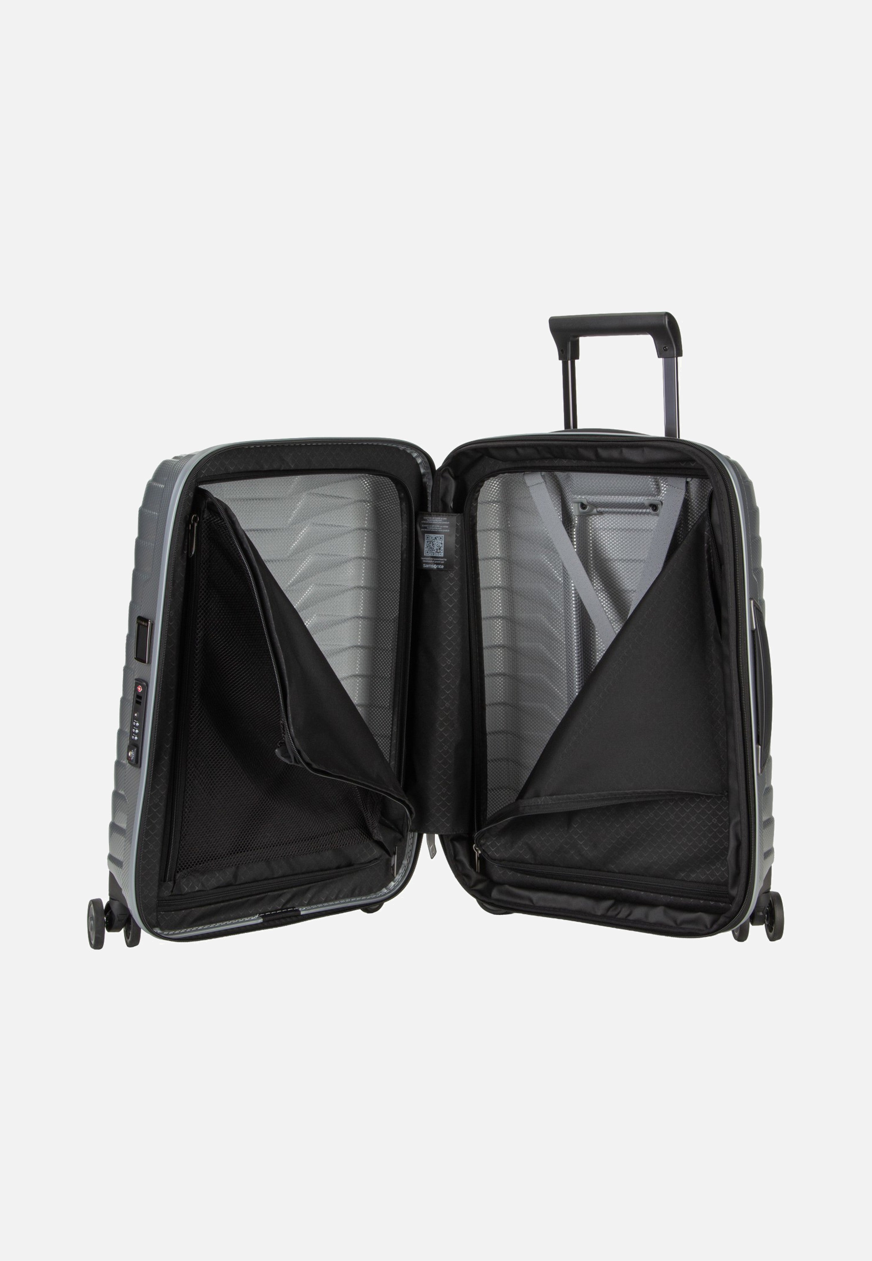 Samsonite Proxis Spinner 55/20 Exp Silver Koffer