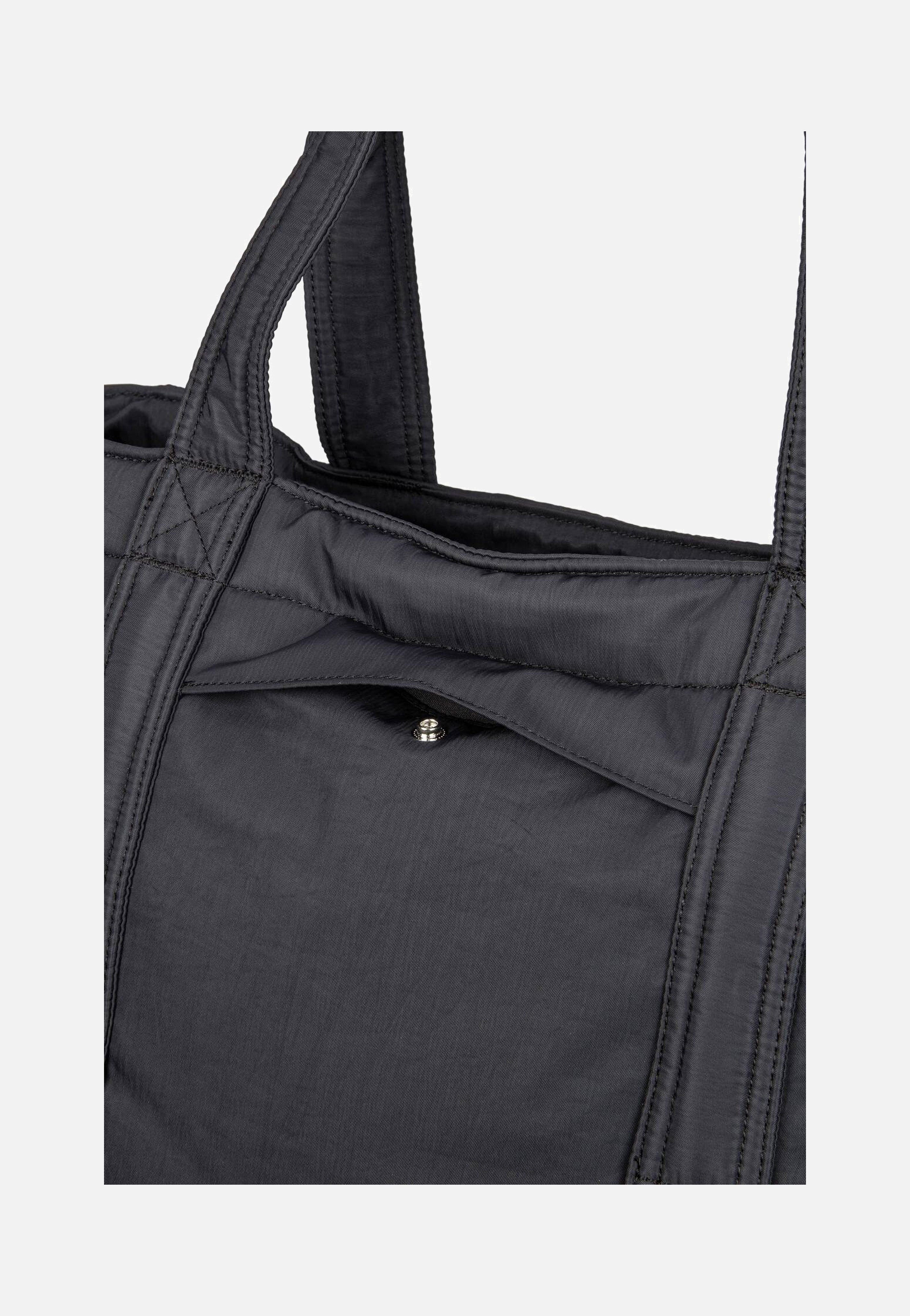 Sandqvist Curve TB L Black Shopper