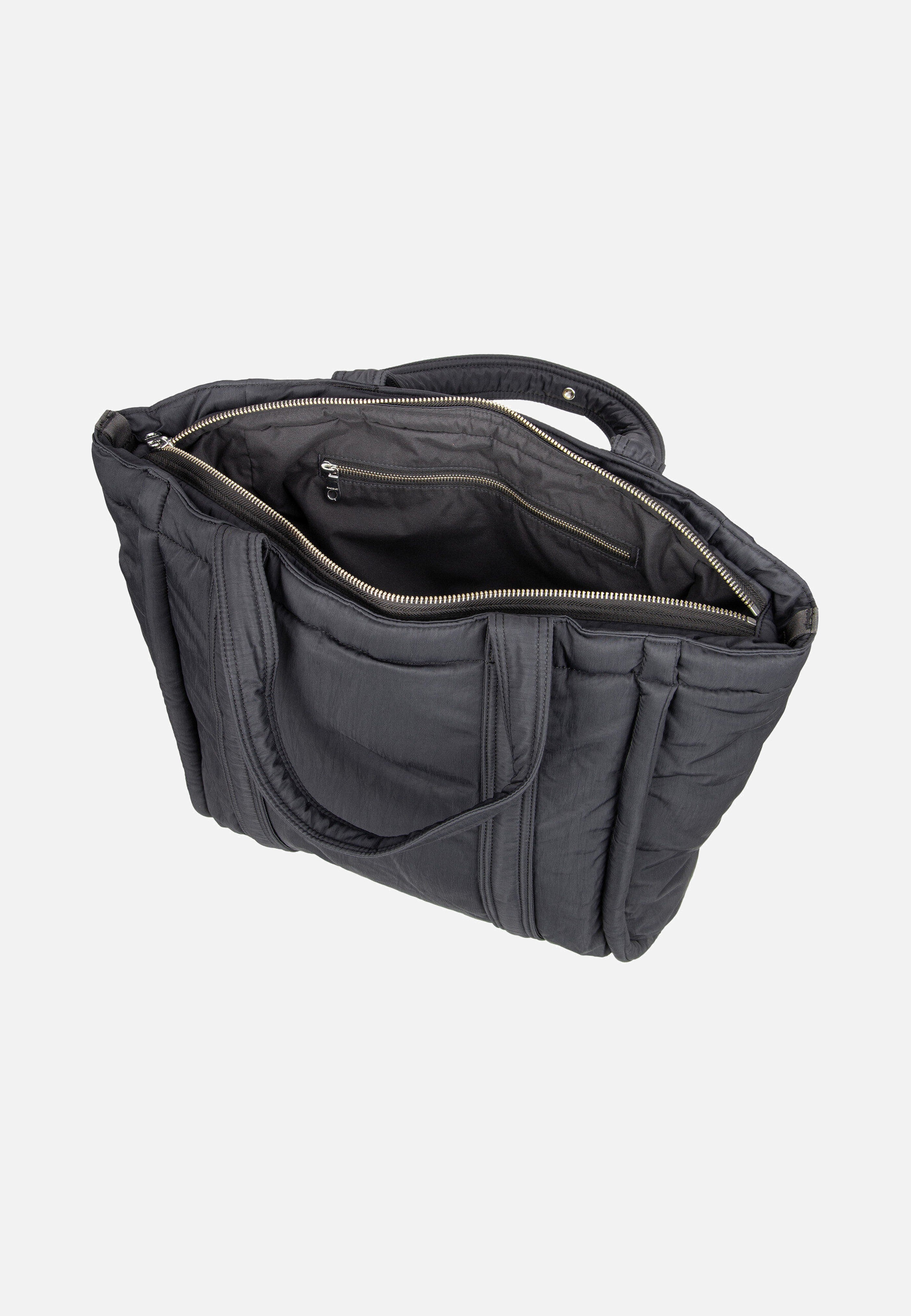 Sandqvist Curve TB L Black Shopper