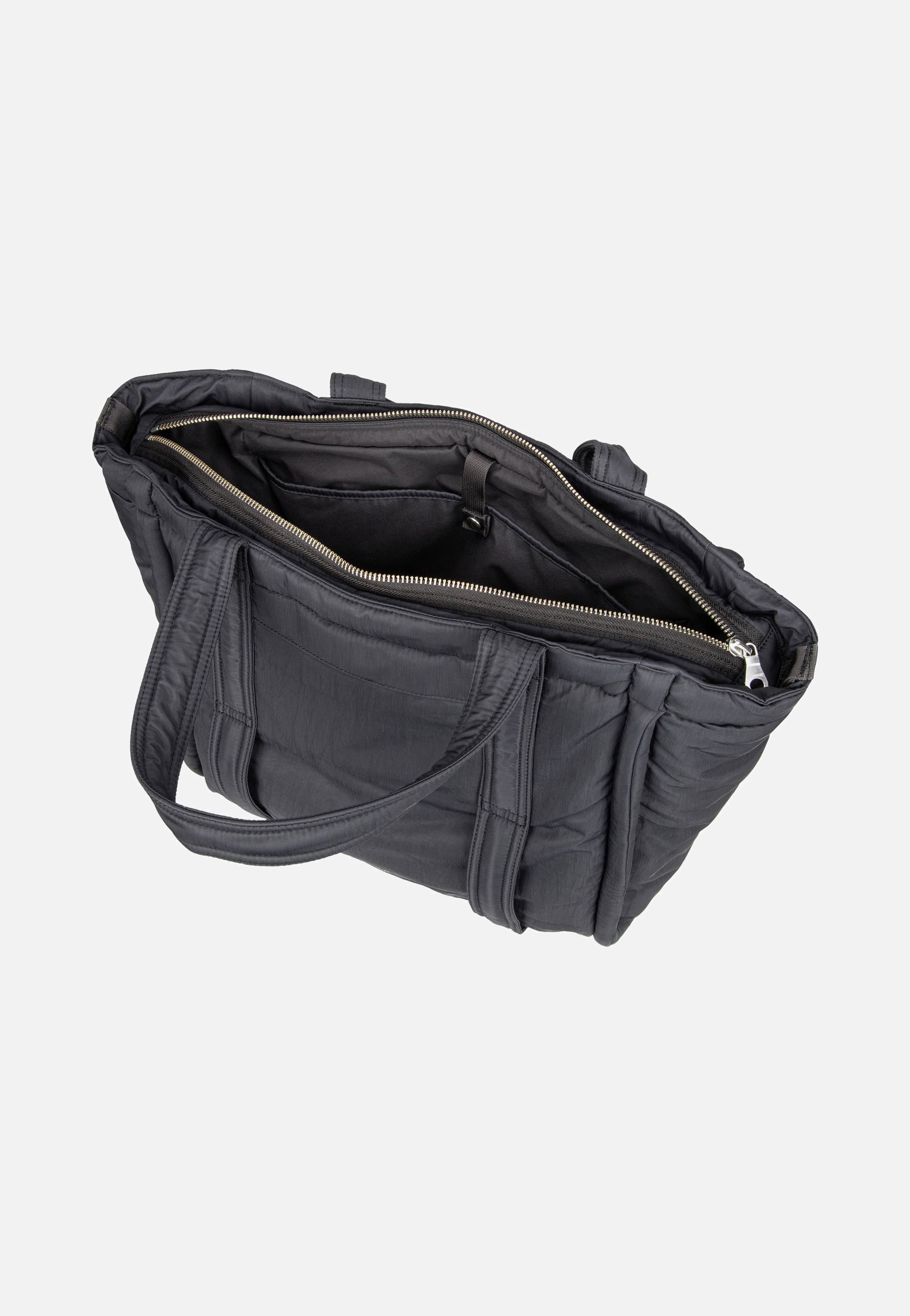 Sandqvist Curve TB L Black Shopper
