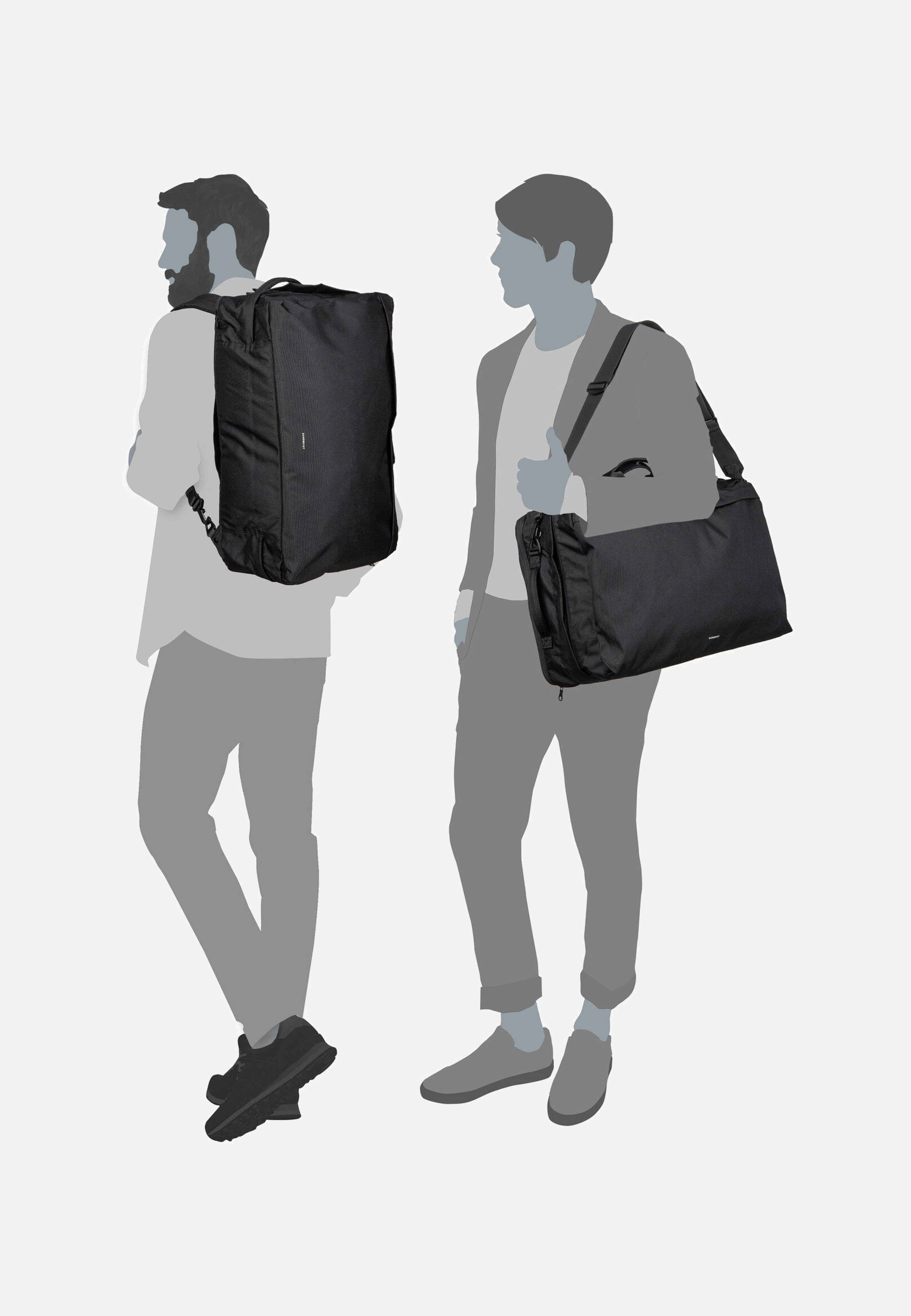 Sandqvist Go 3-Way Bag L Black Rucksack