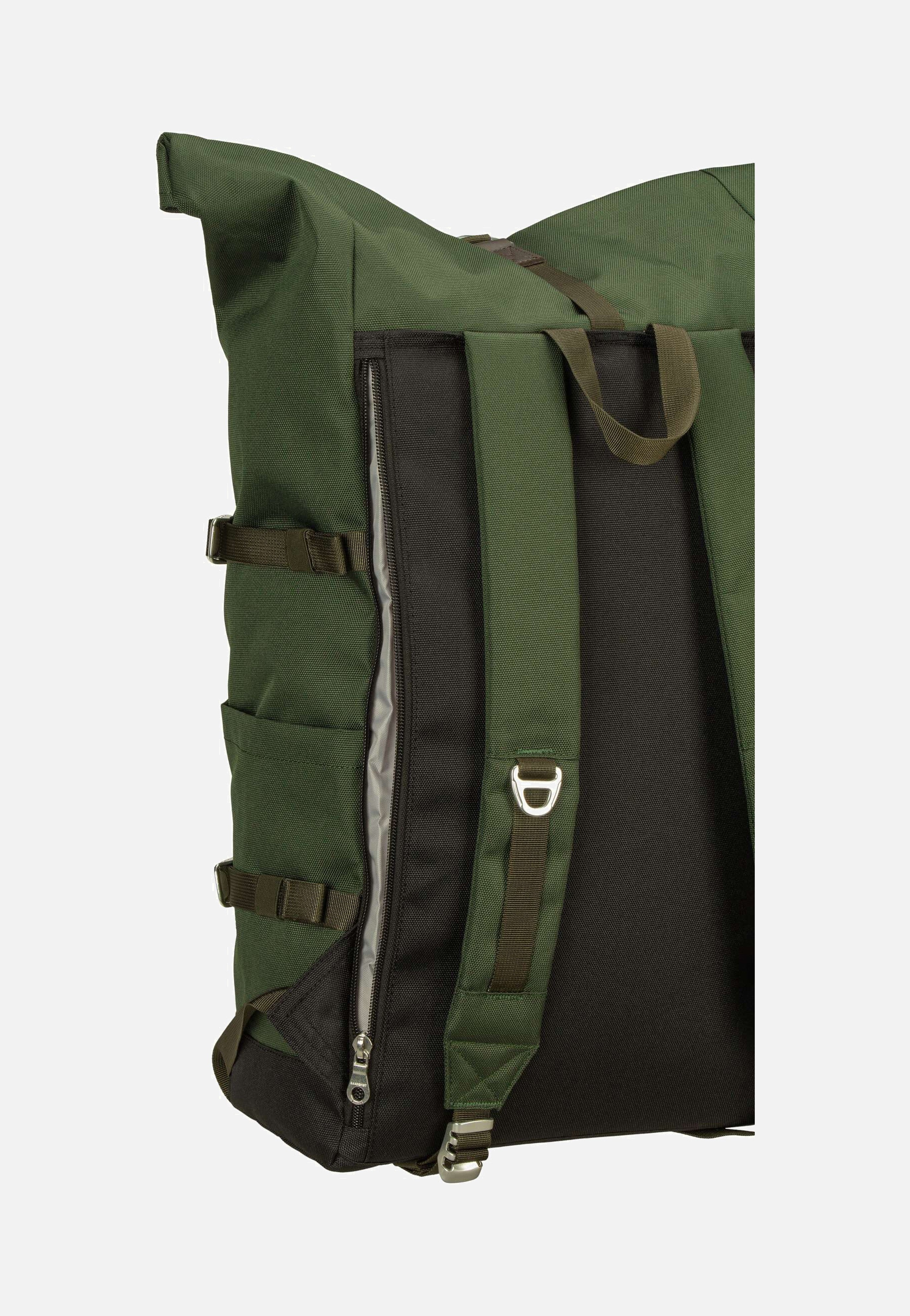 Sandqvist Icon BP L Dawn Green Rolltop Rucksack