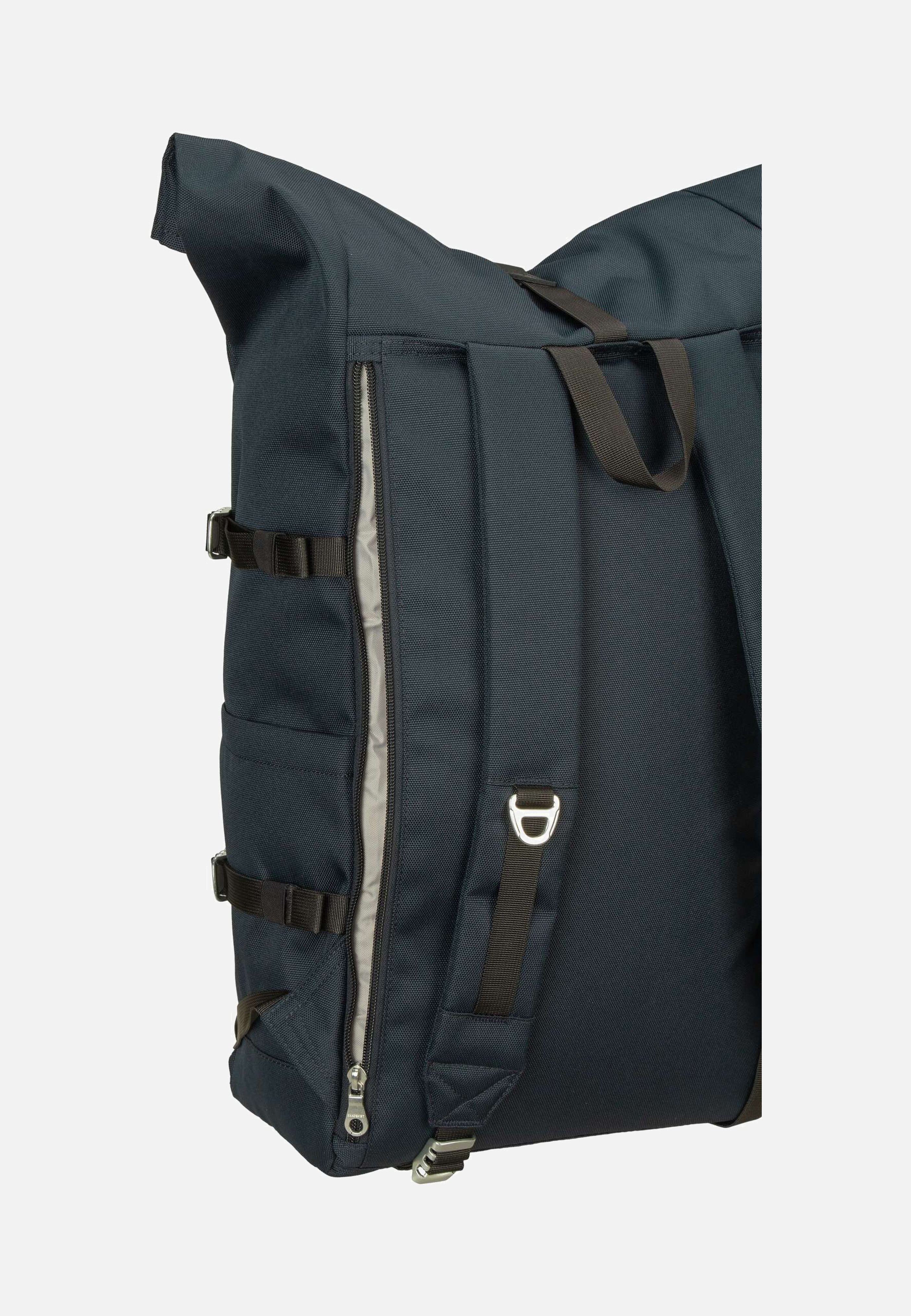 Sandqvist Icon BP L Navy Rolltop Rucksack