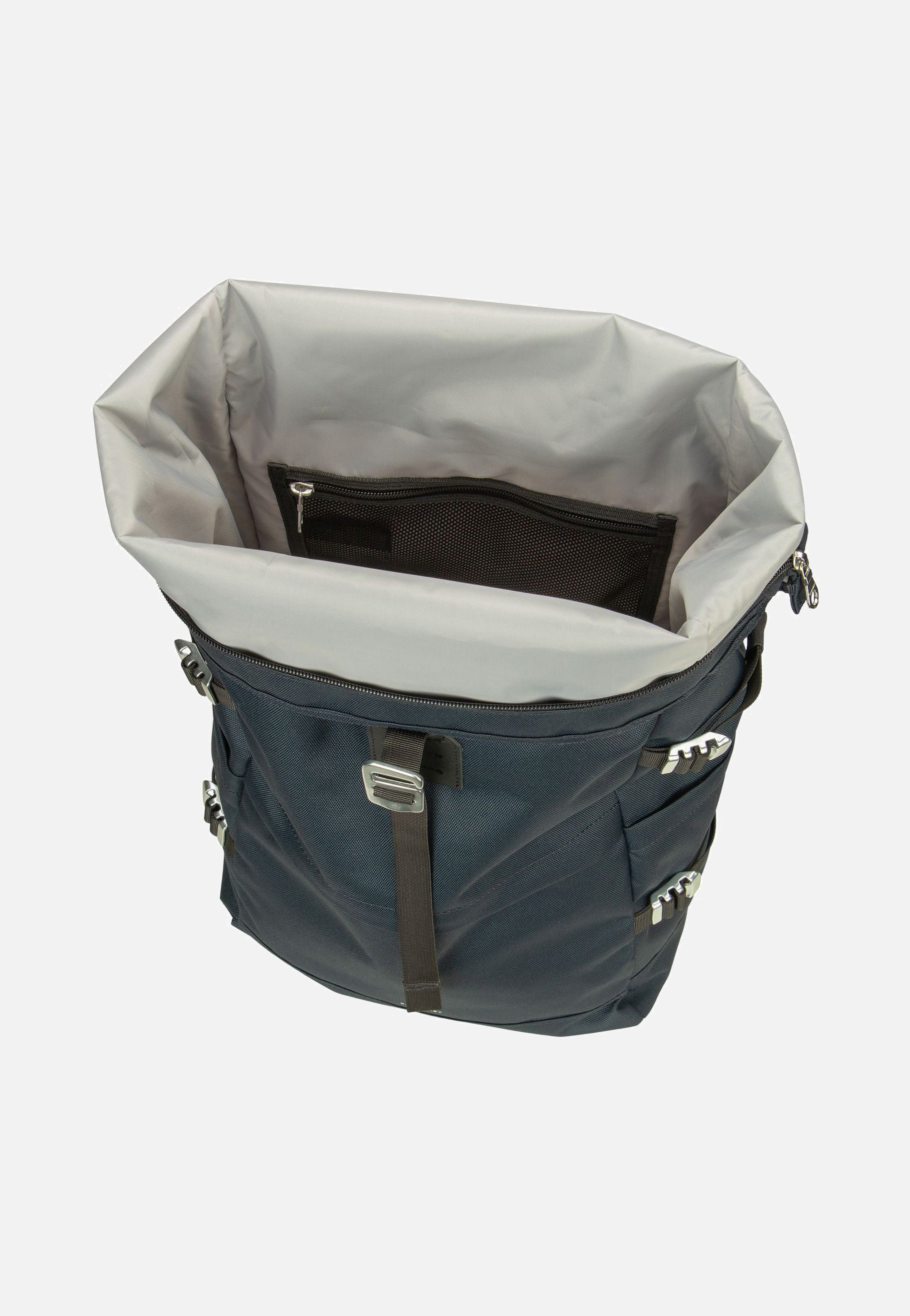Sandqvist Icon BP L Navy Rolltop Rucksack