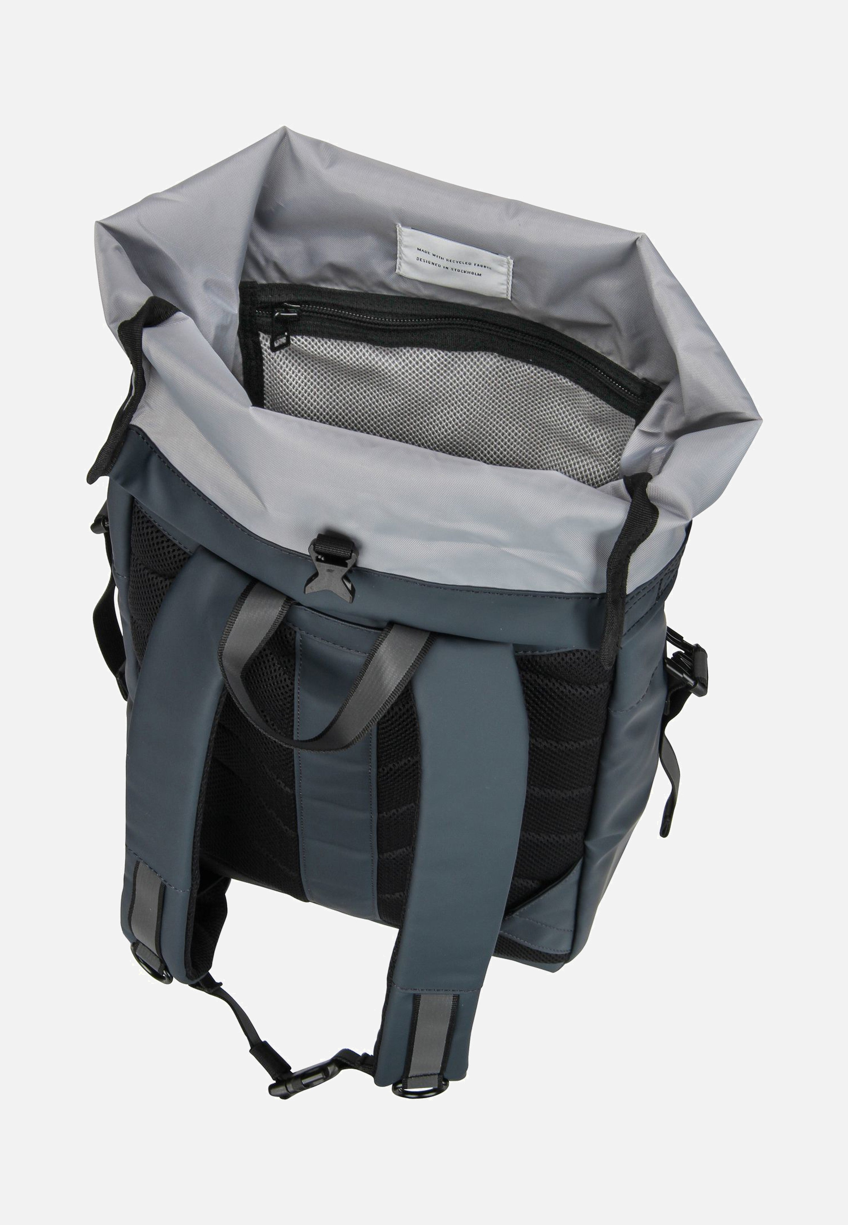 Sandqvist Konrad Navy Rolltop Rucksack