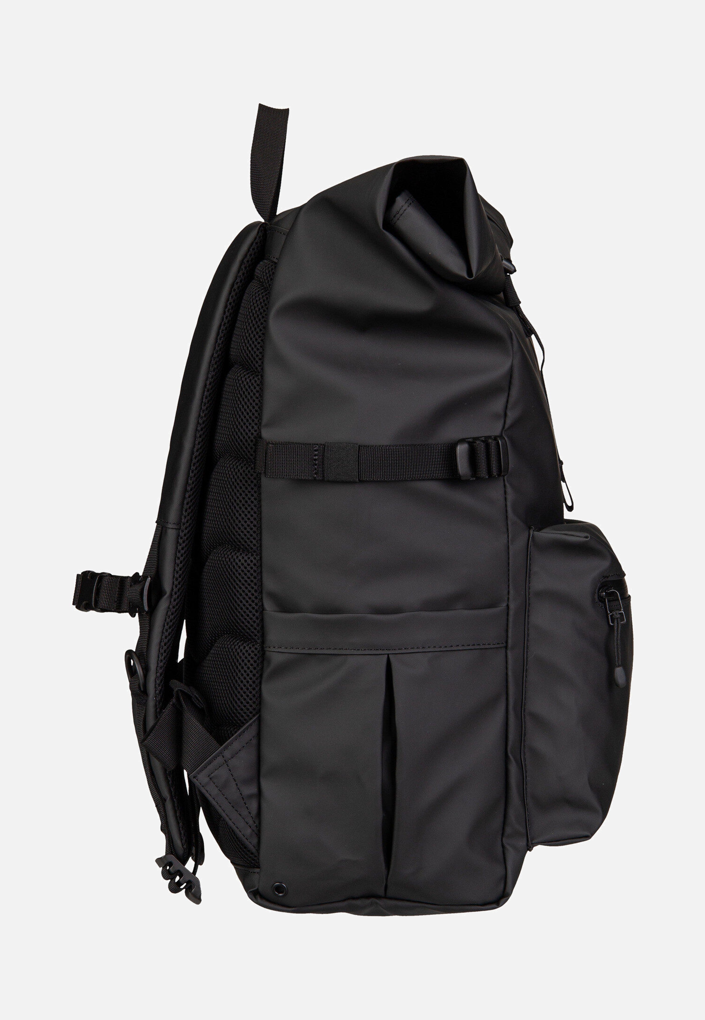 Sandqvist Stream Rolltop Backpack L Black Rucksack