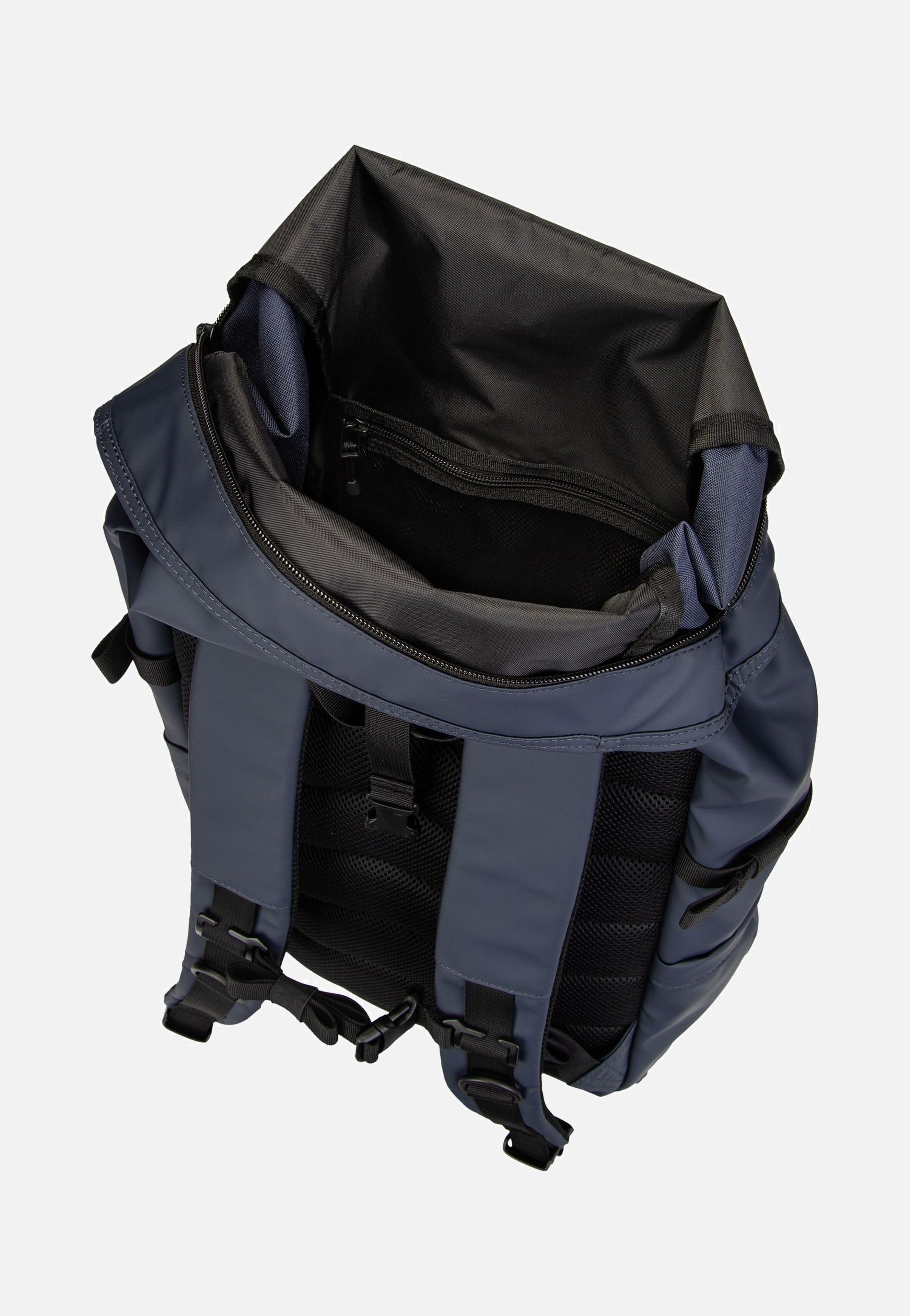 Sandqvist Stream Rolltop Backpack L Navy Rucksack