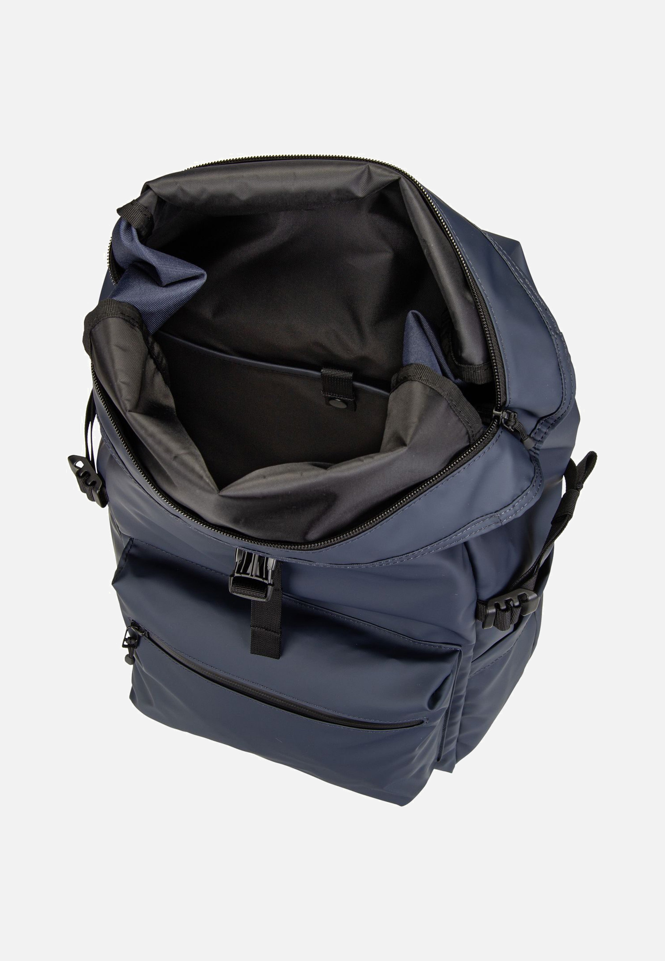 Sandqvist Stream Rolltop Backpack L Navy Rucksack