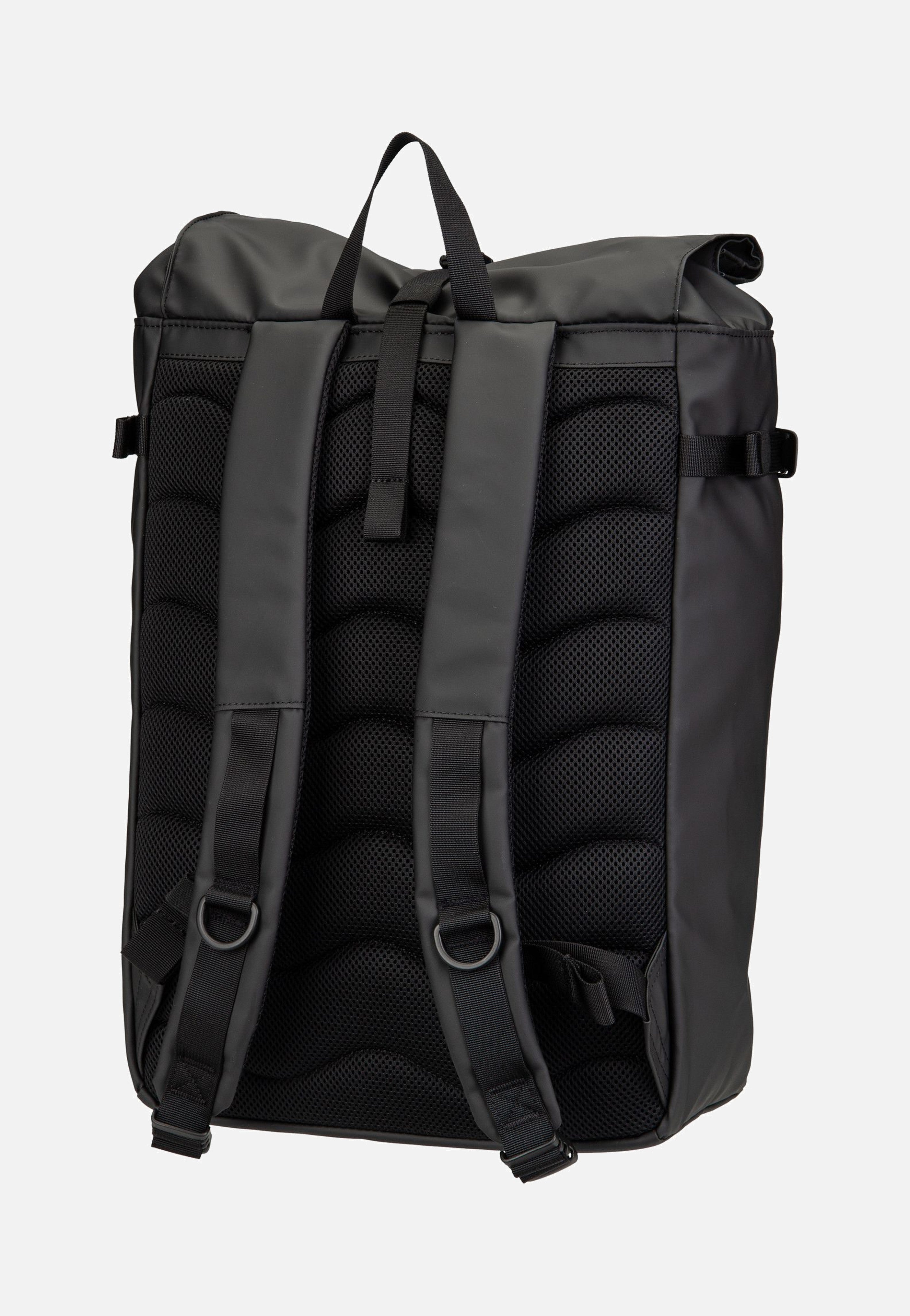 Sandqvist Stream Slim Rolltop L Black Rucksack