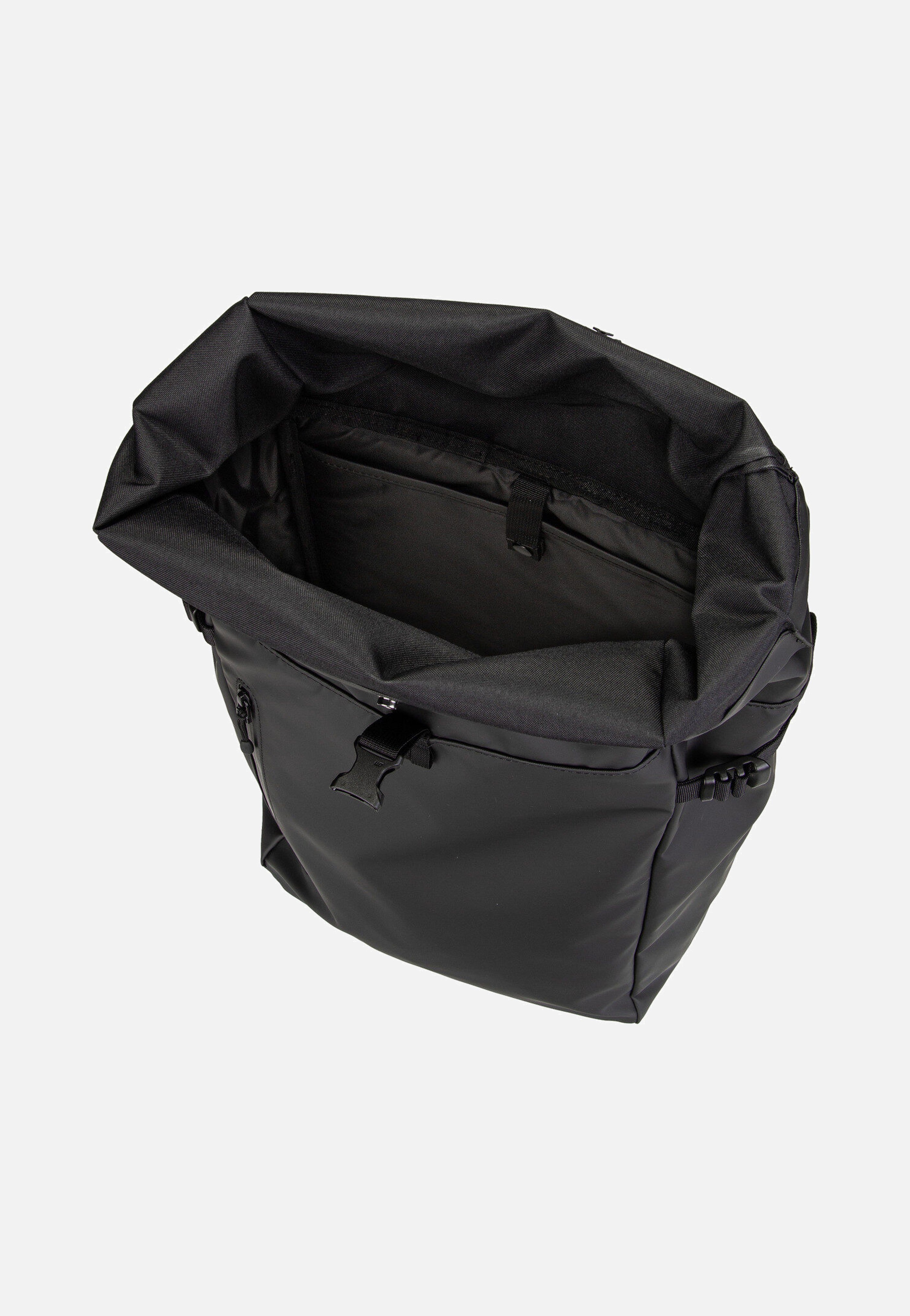 Sandqvist Stream Slim Rolltop L Black Rucksack