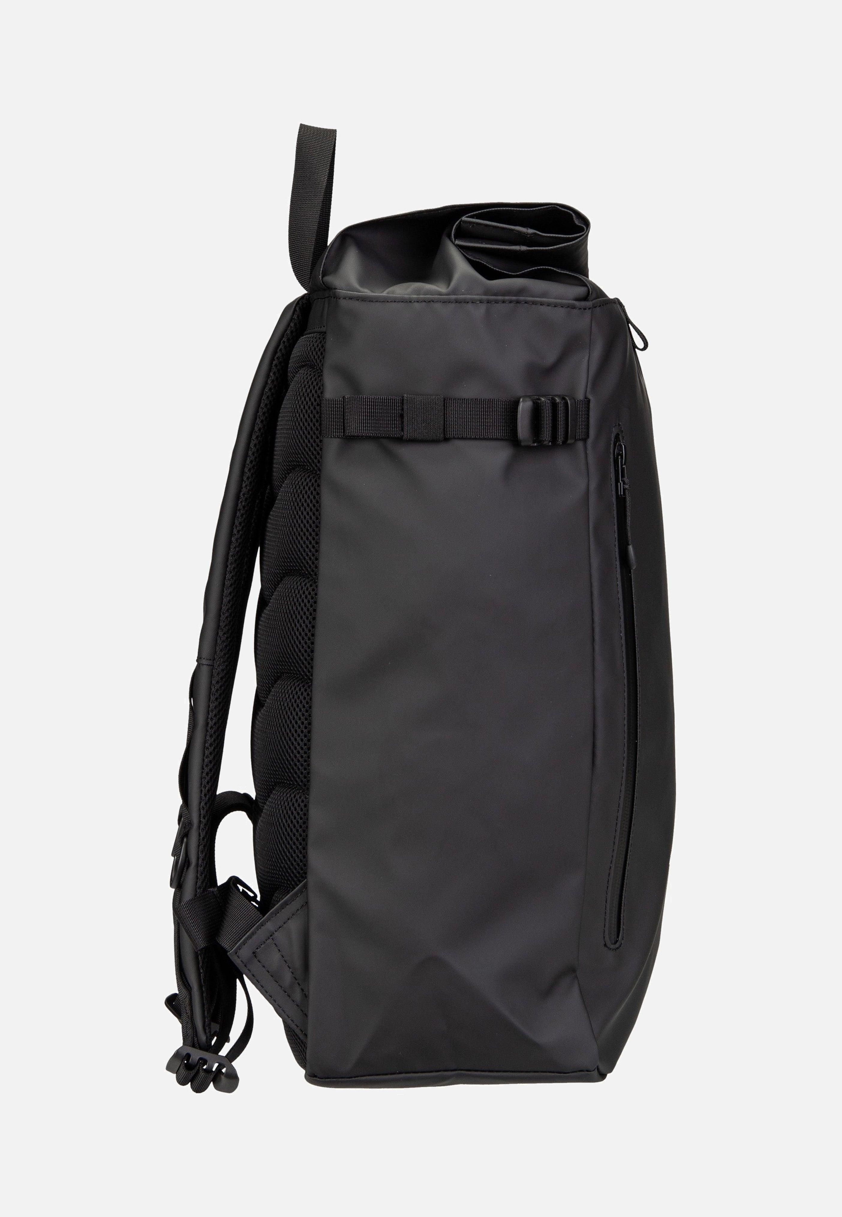 Sandqvist Stream Slim Rolltop L Black Rucksack