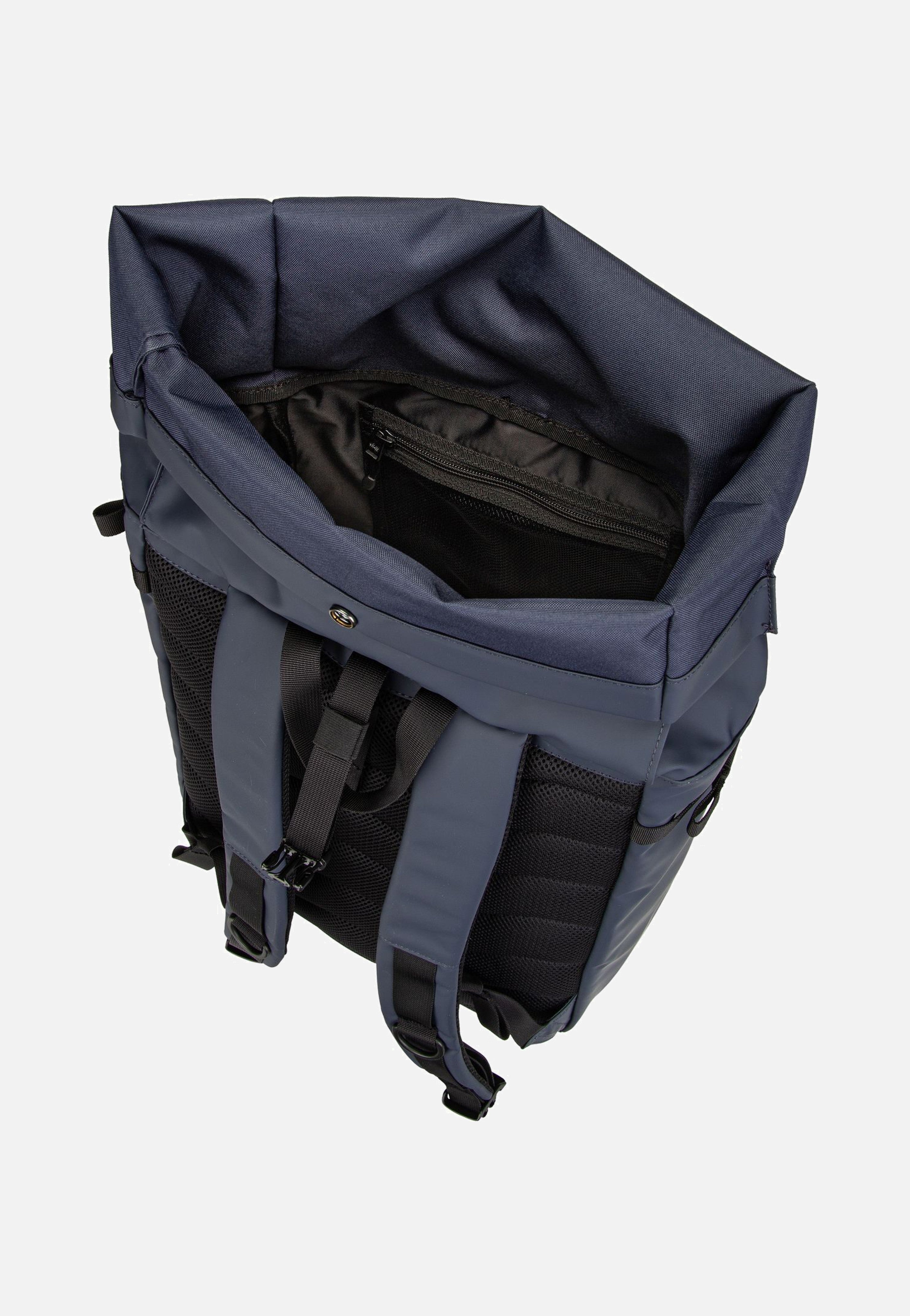 Sandqvist Stream Slim Rolltop L Navy Rucksack