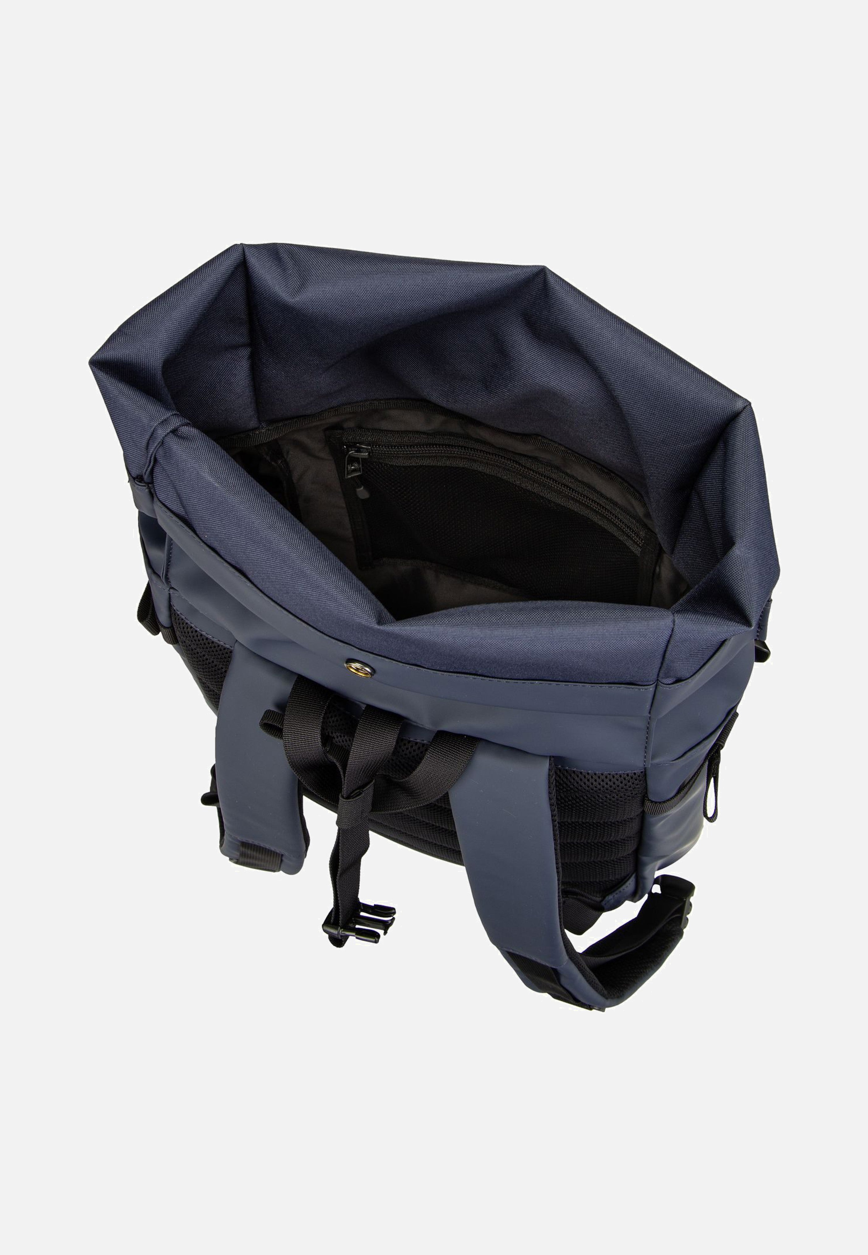 Sandqvist Stream Slim Rolltop M Navy Rucksack
