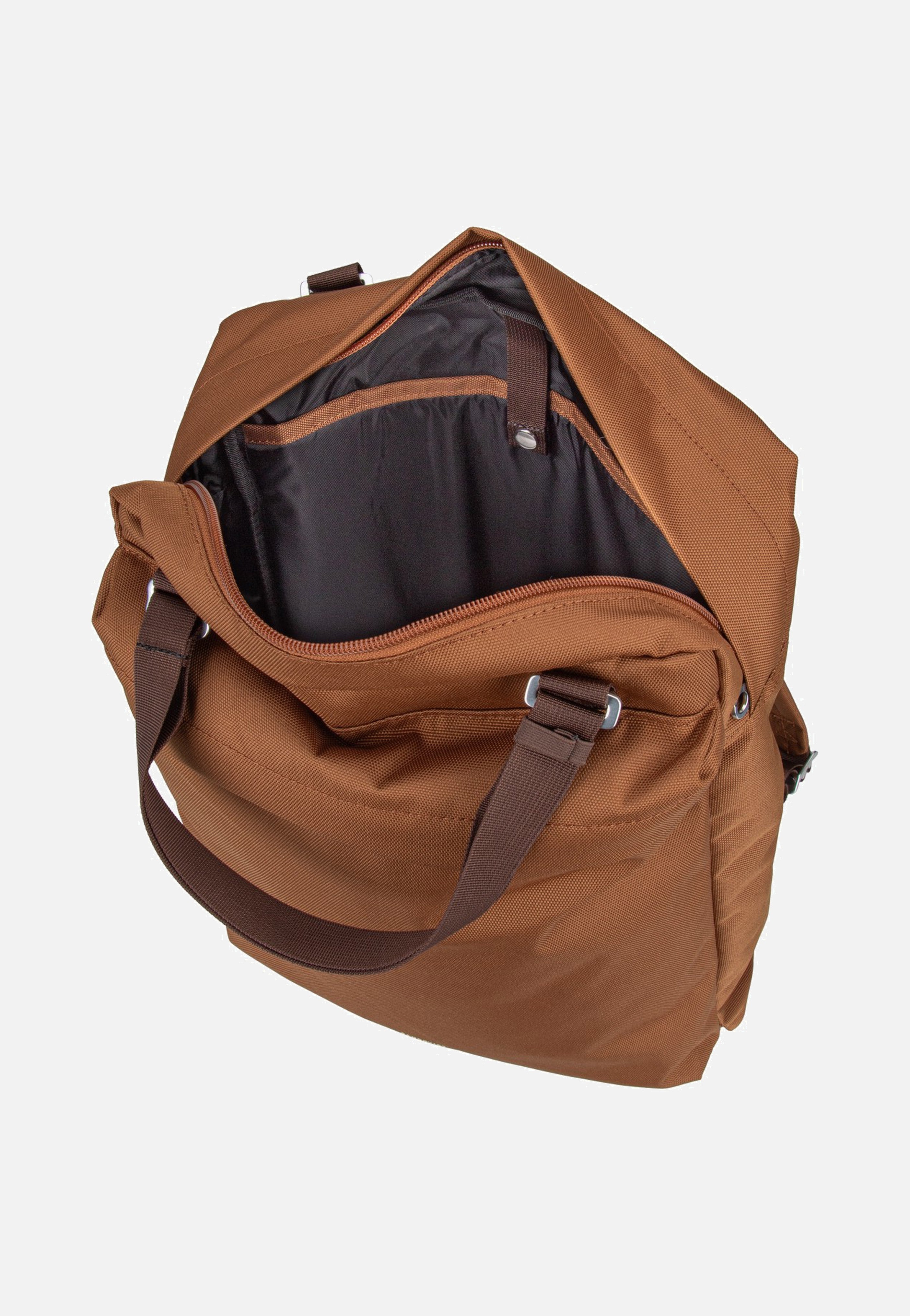 Sandqvist Go 2-Way Tote Sepia Brown Rucksack