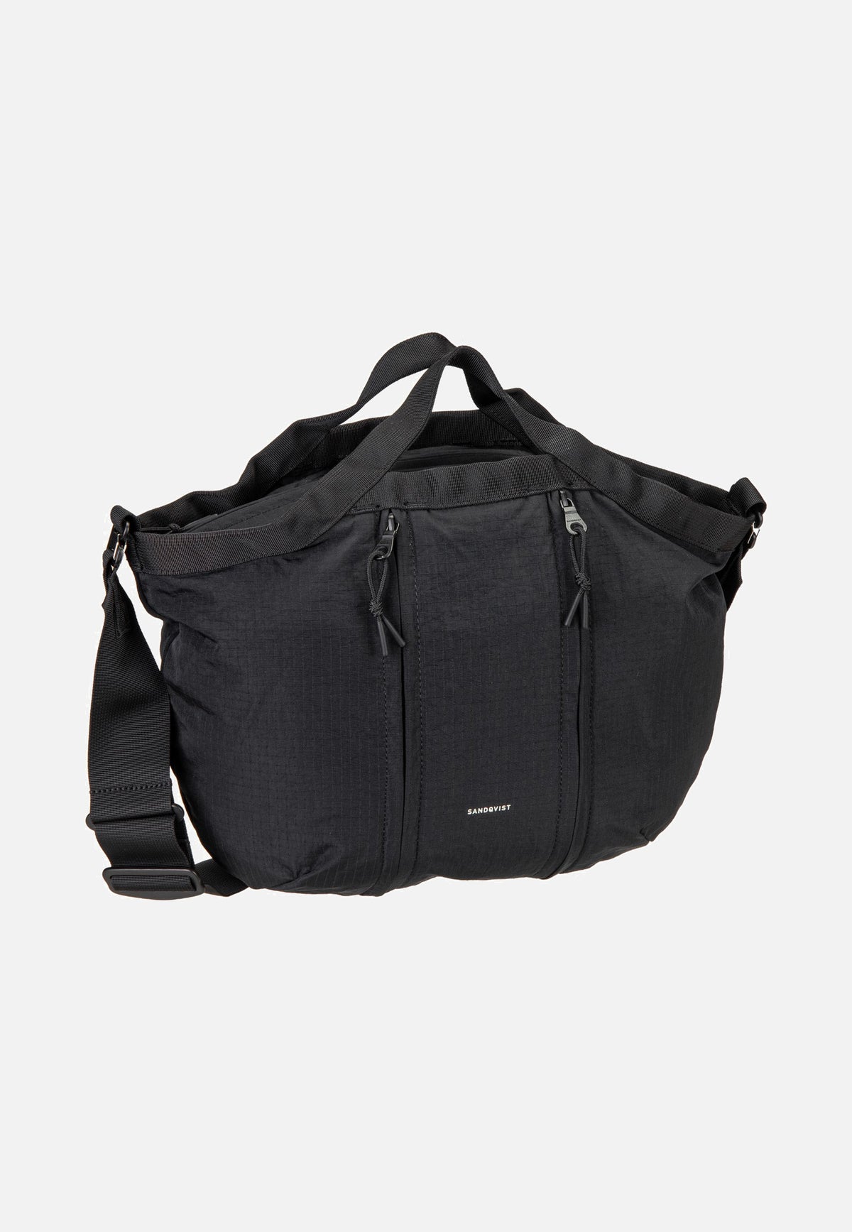Sandqvist Grid Crossbody Black Henkeltasche