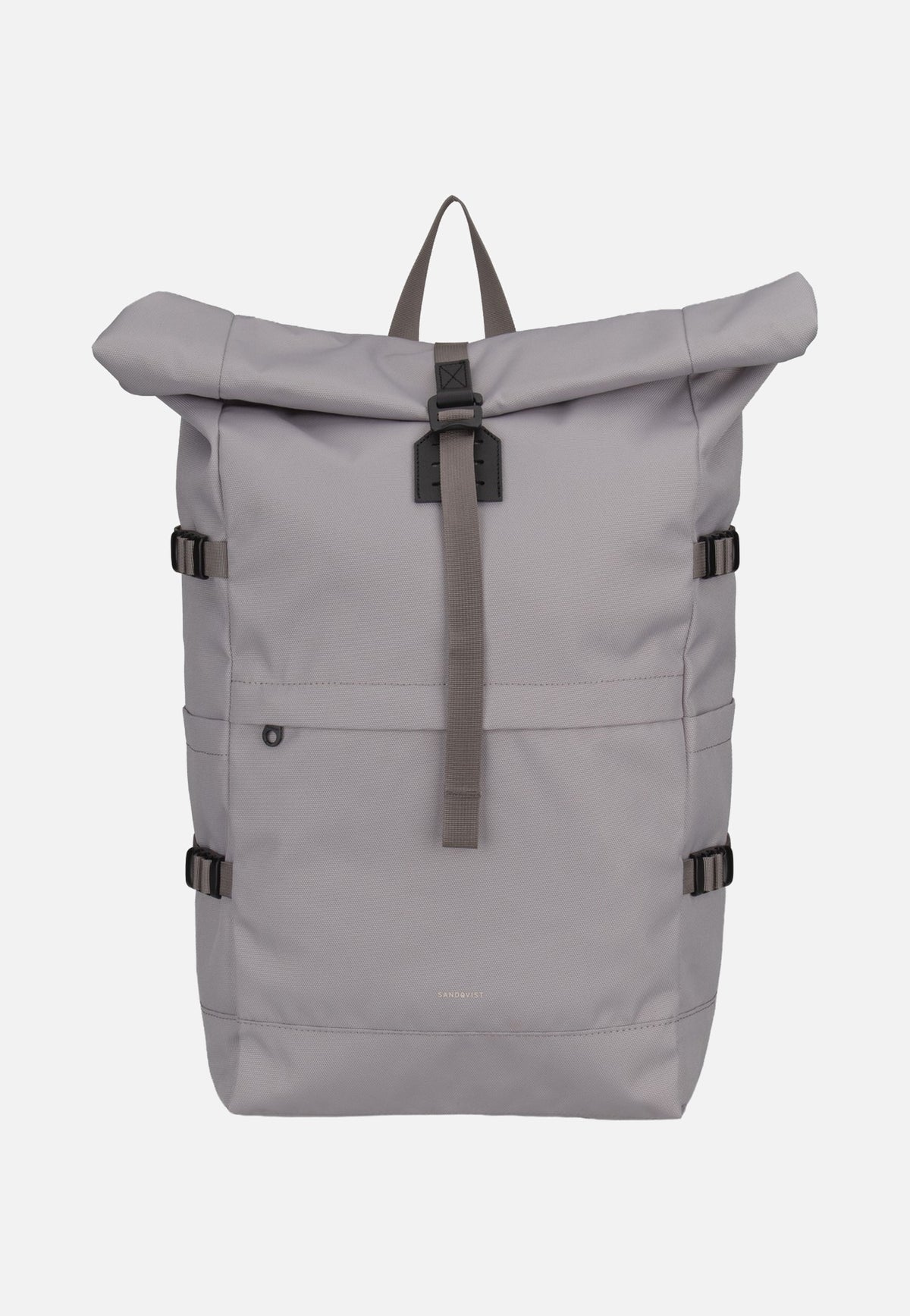Sandqvist Icon BP L Light Grey Rolltop Rucksack