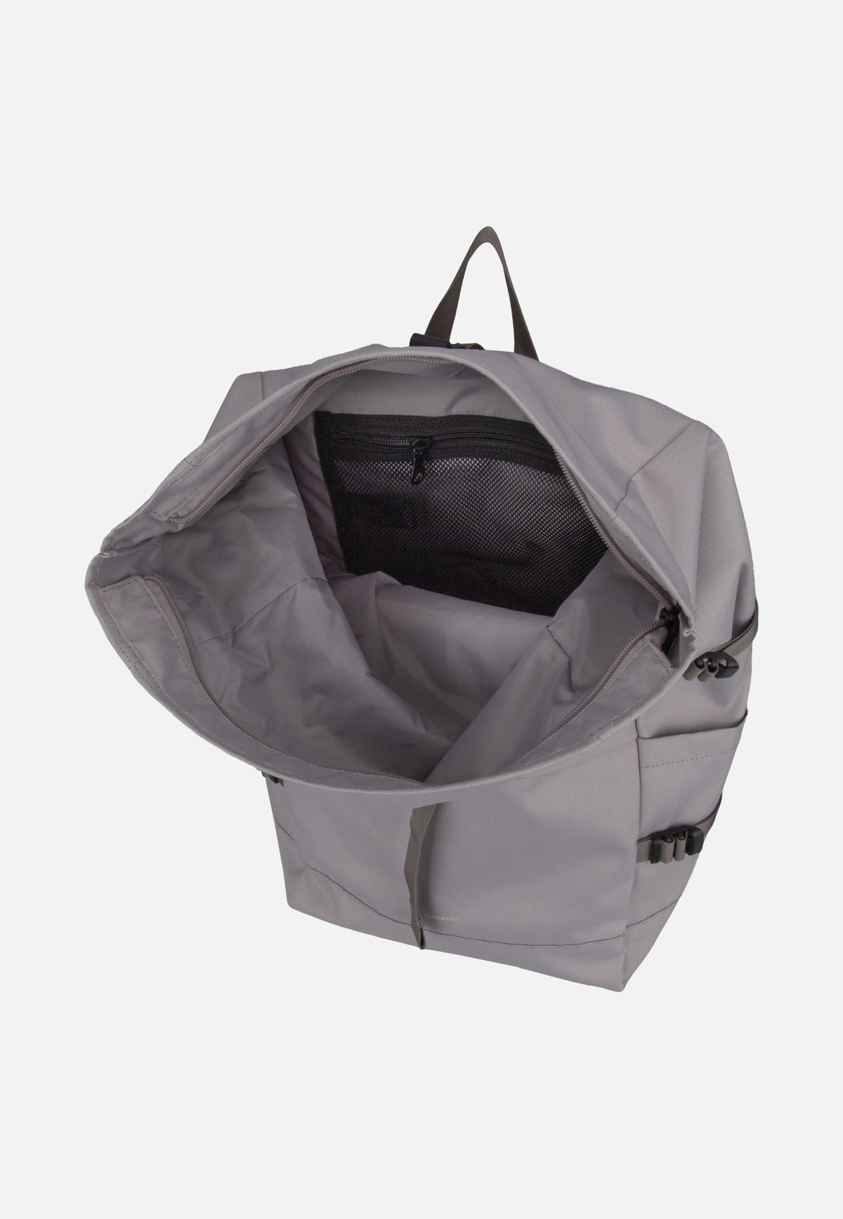 Sandqvist Icon BP L Light Grey Rolltop Rucksack