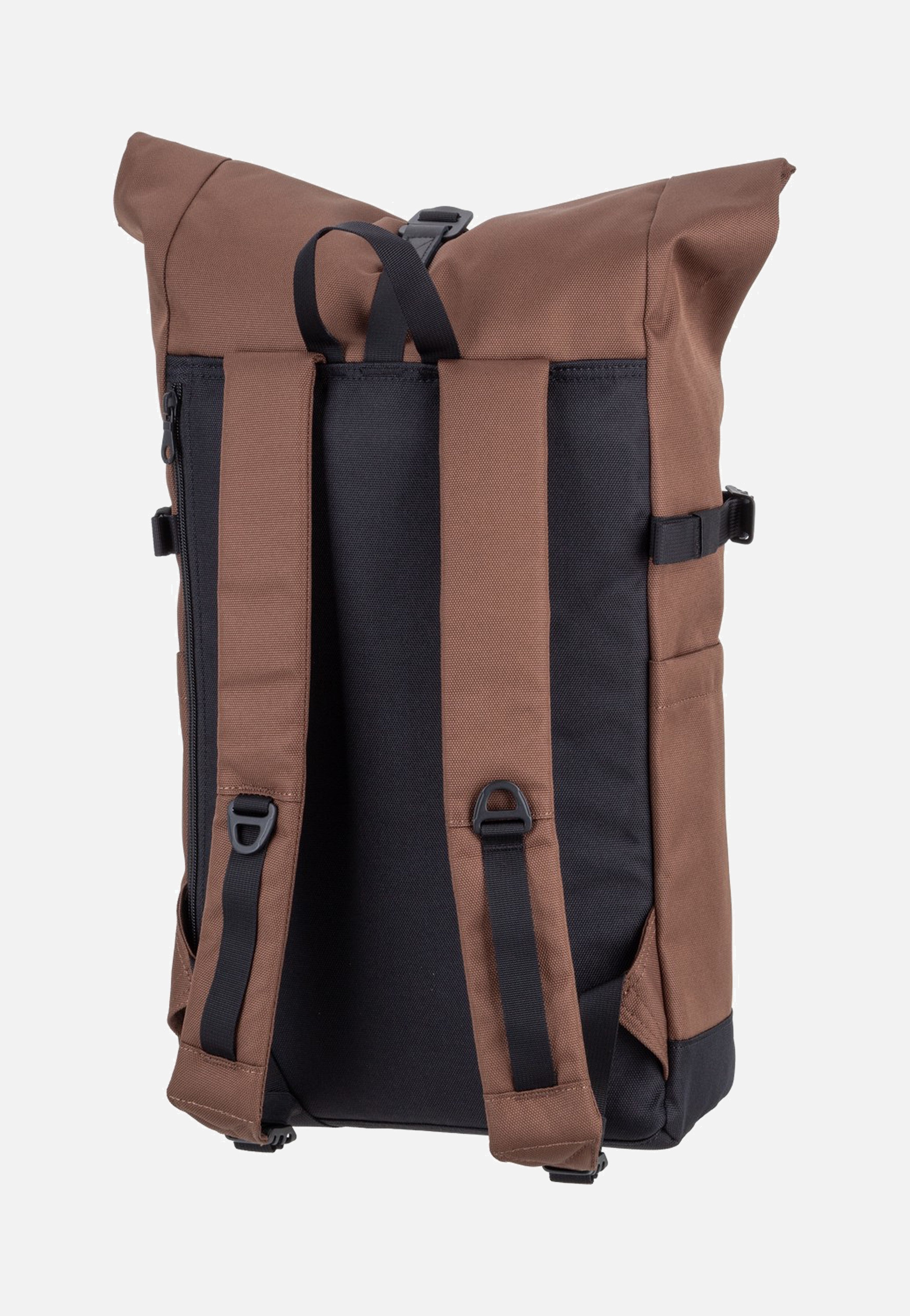 Sandqvist Icon Rolltop 14" Brown Rolltop Backpack