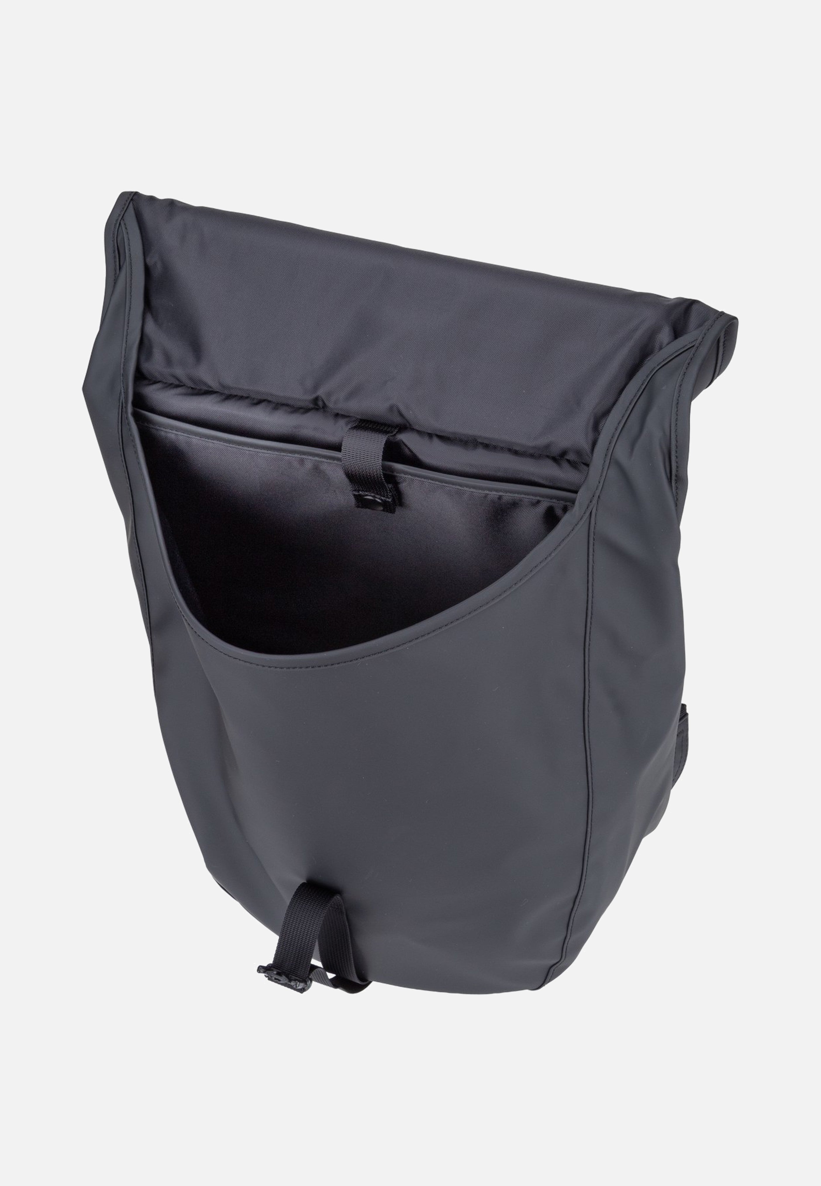 Sandqvist Stream Lid 14' Black Rucksack